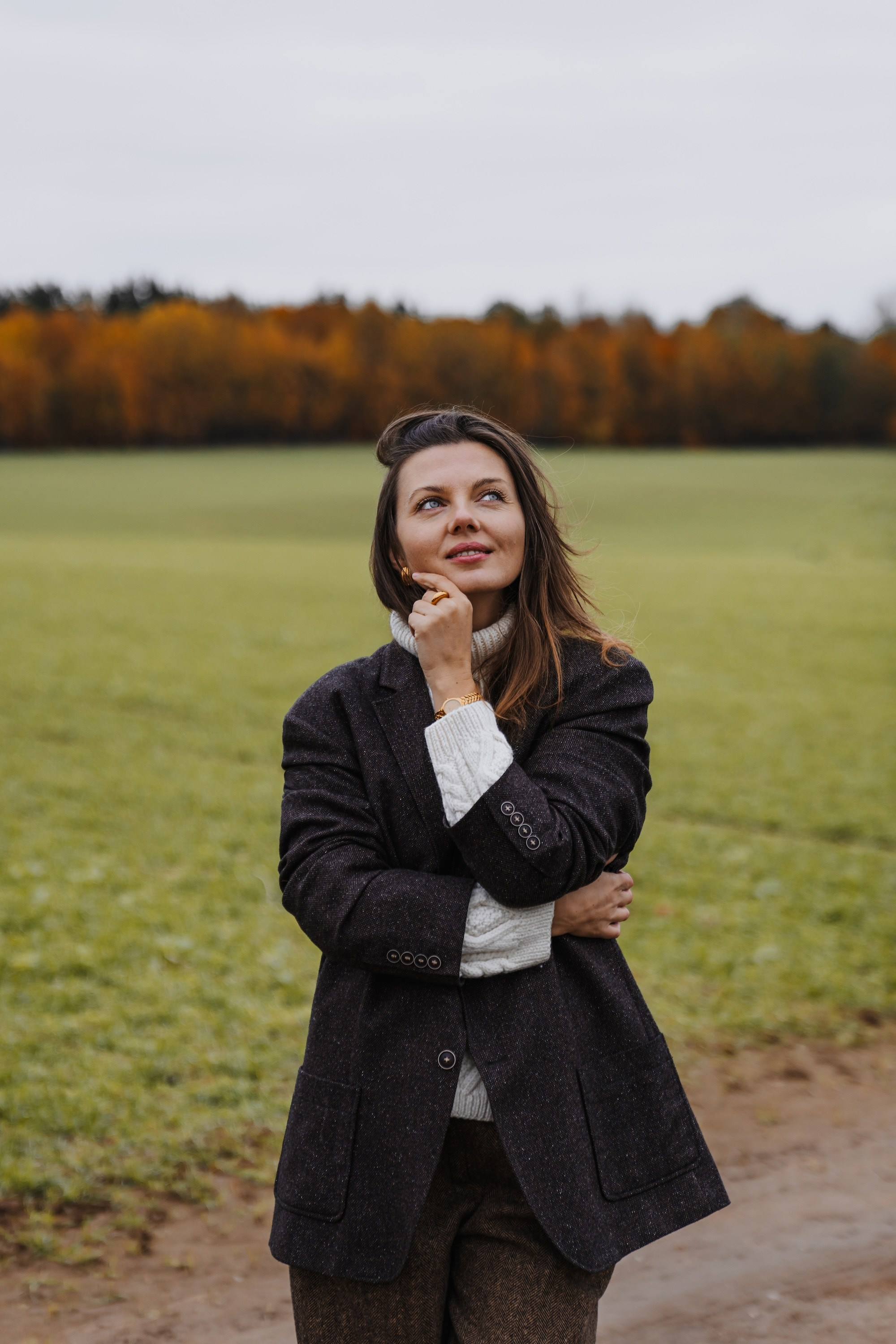 Юля. Осень, в британском стиле, Минск. Olga Modjaro