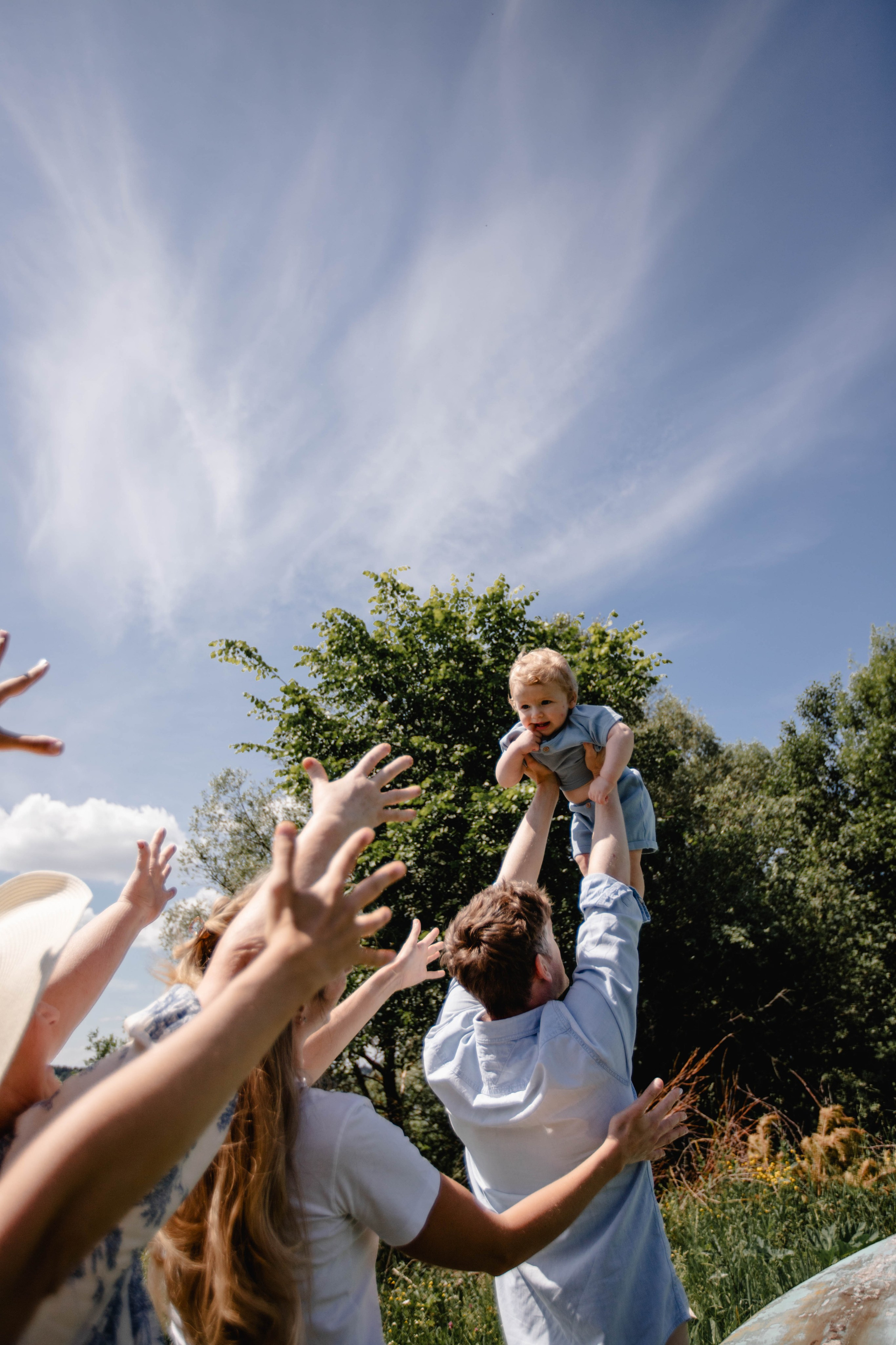 Семейная съёмка у воды