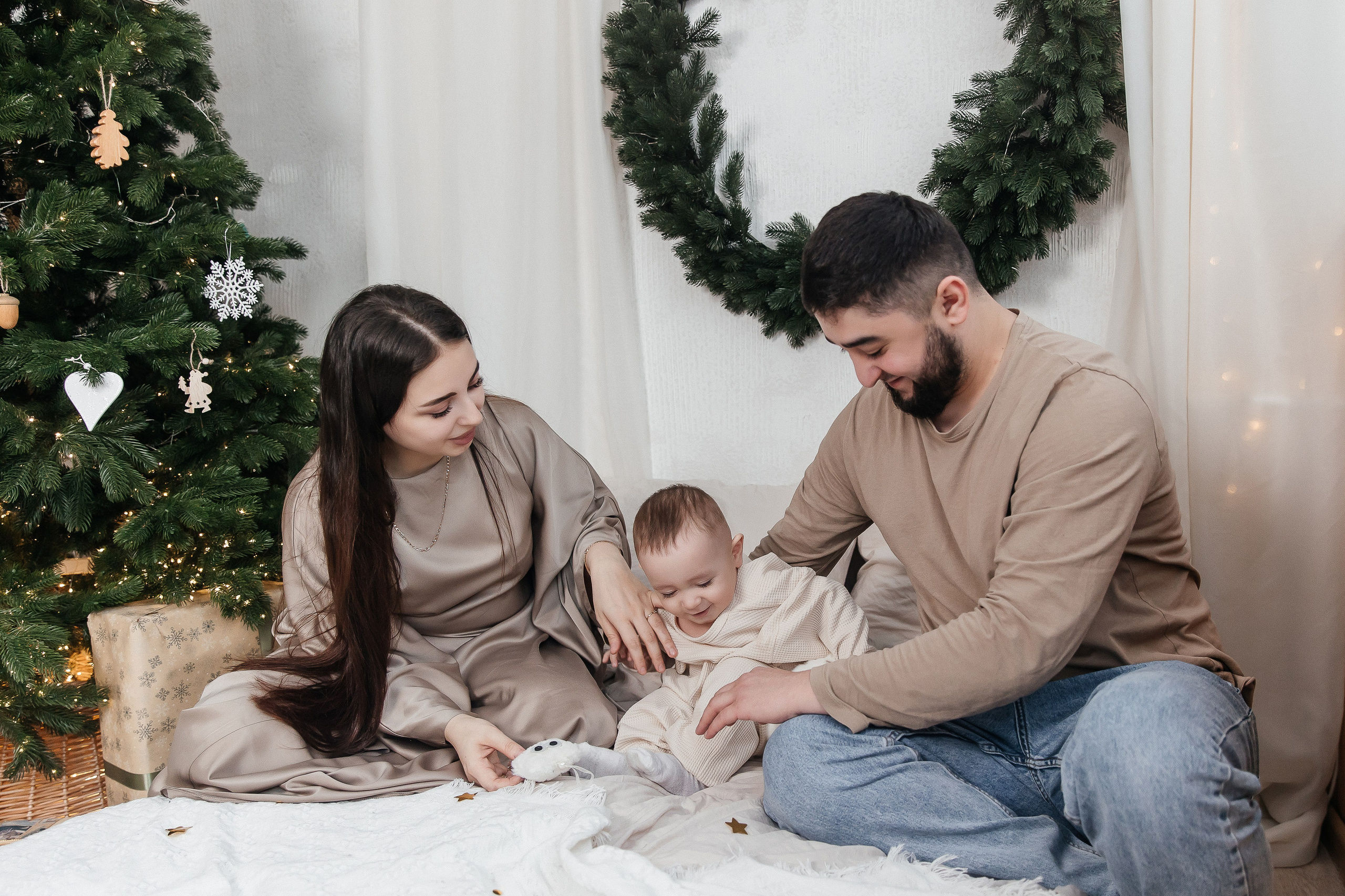 Фотосессия 2 в 1: новый год и день рождения 🎂 🎄