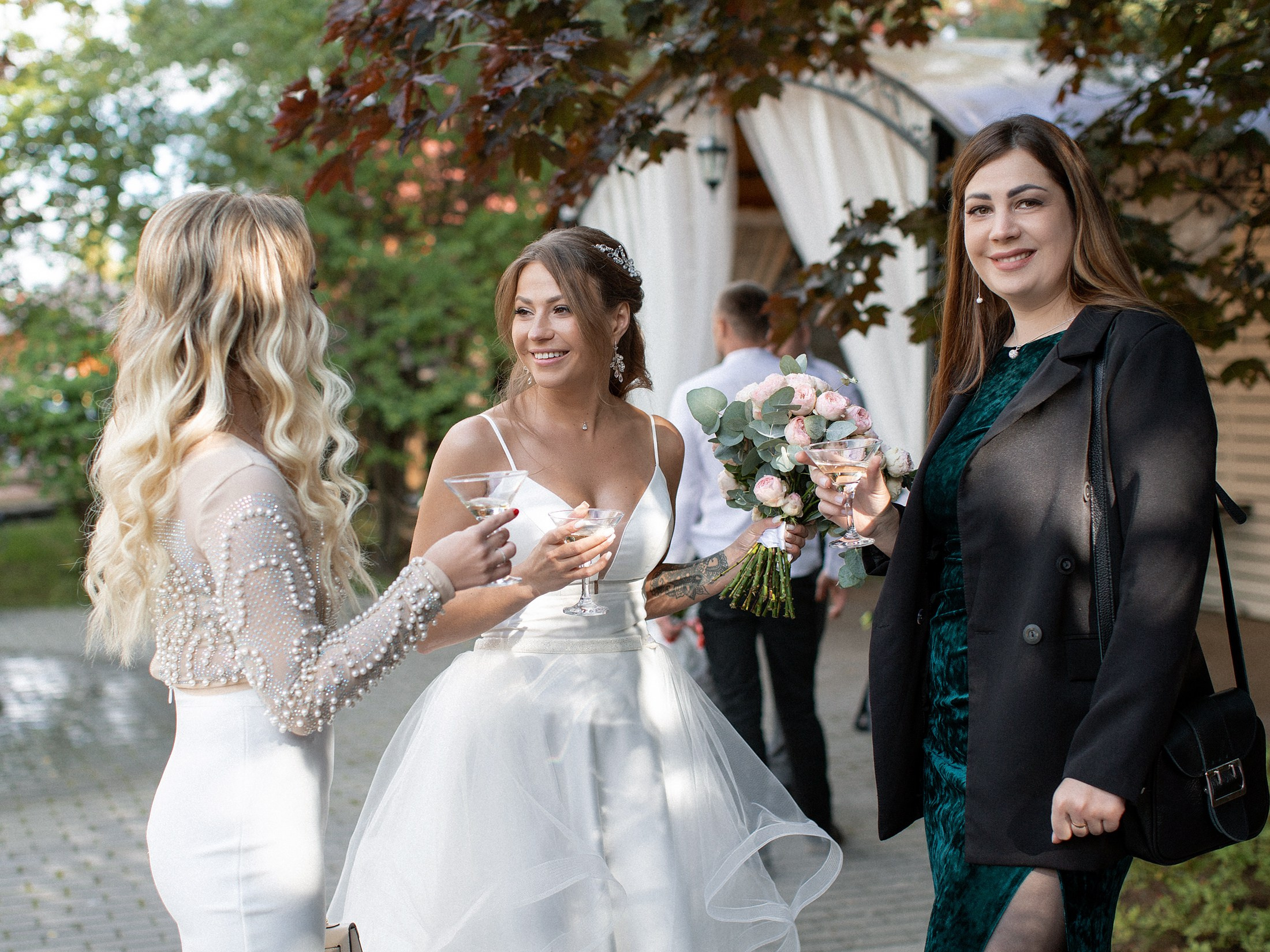 Свадьба с гостями. Свадебный и портретный фотограф Москва