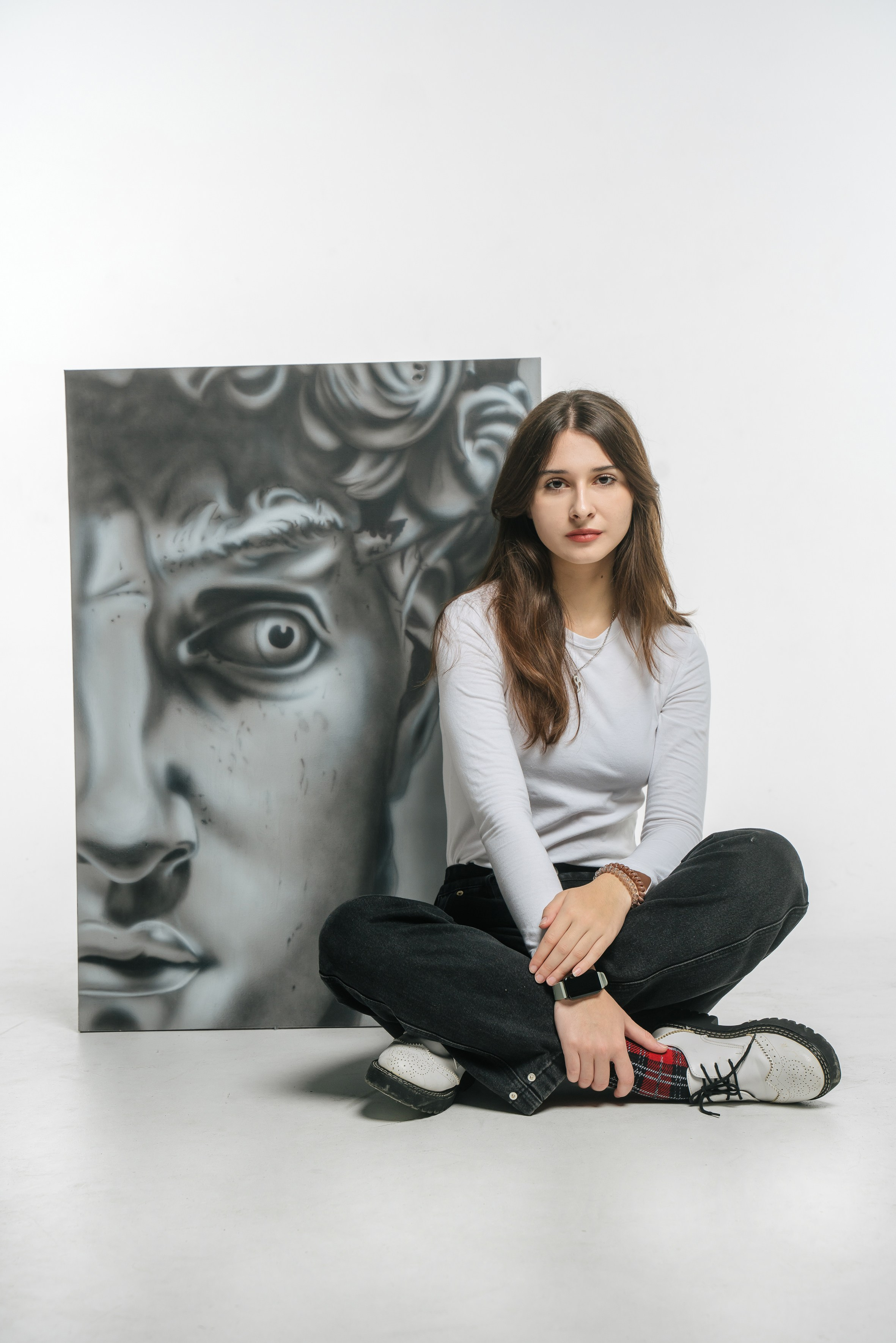 Студийные портреты школьников. Выпускные альбомы, школьные фотосессии в городе Новороссийске