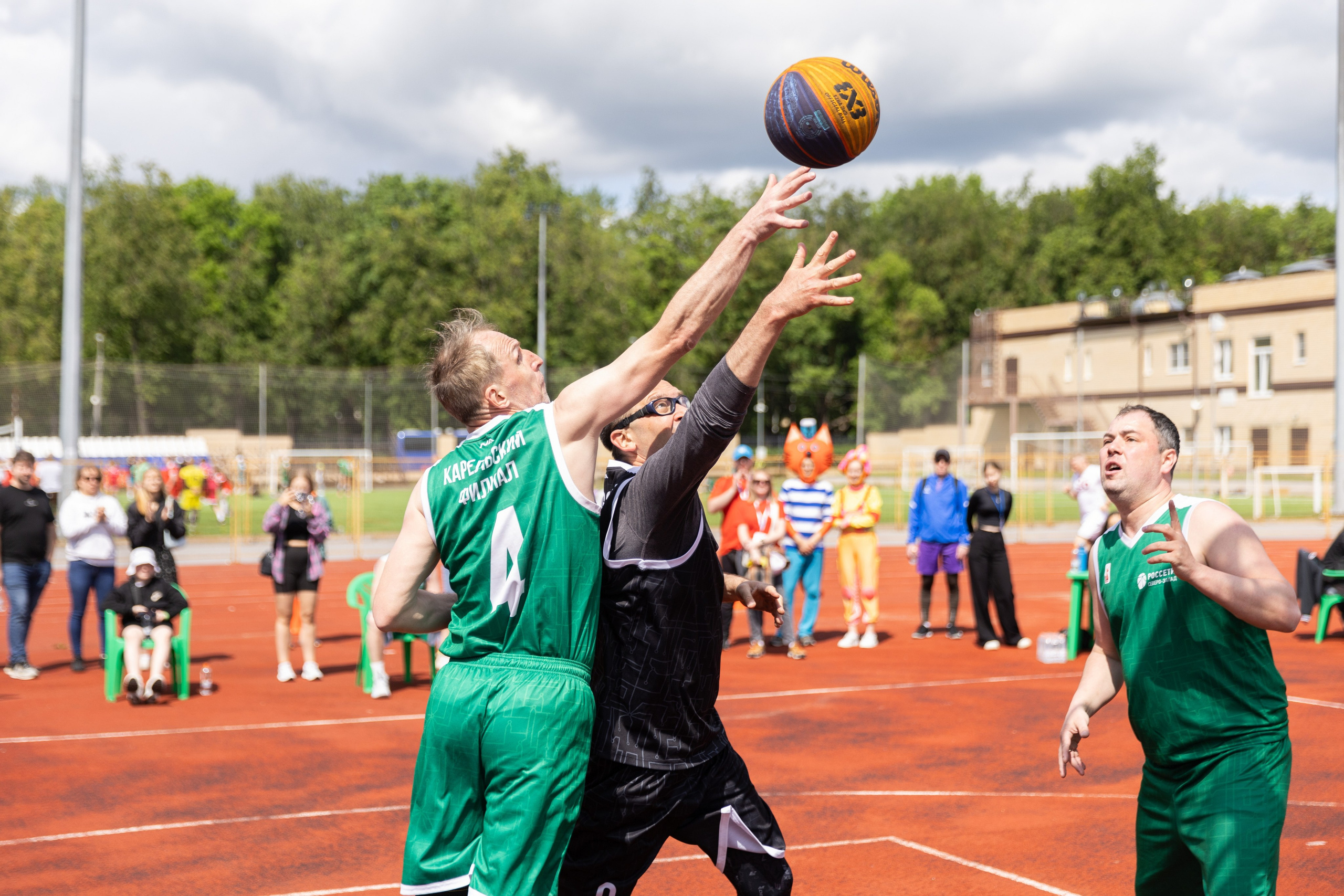 Летняя спартакиада «Росссети». Снимаю съемки