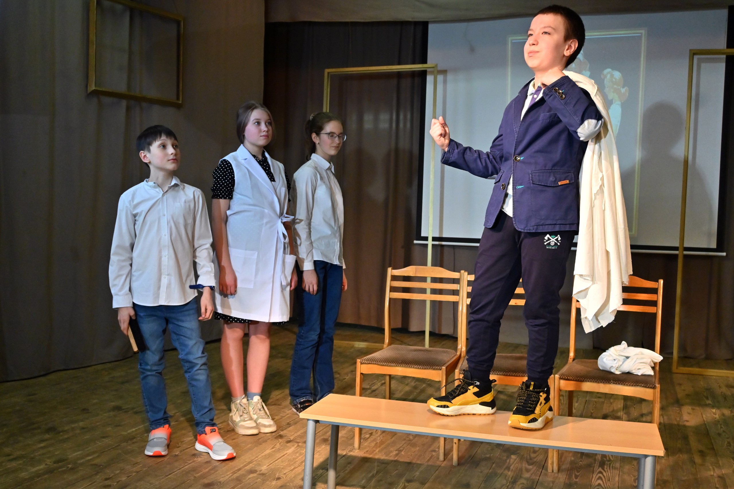 Юные театралы 09.02.2024. Профессиональный фотограф в Москве Алёна Котова