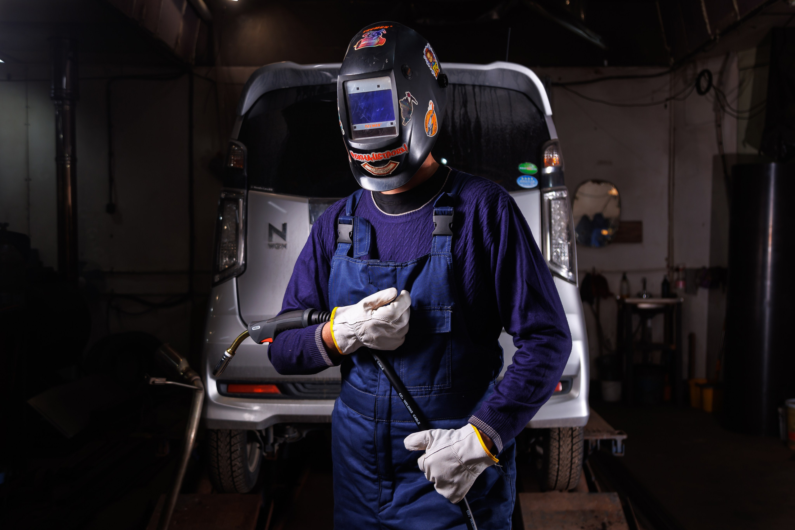 Сварка. Фотограф Антон Клейнос, Владивосток