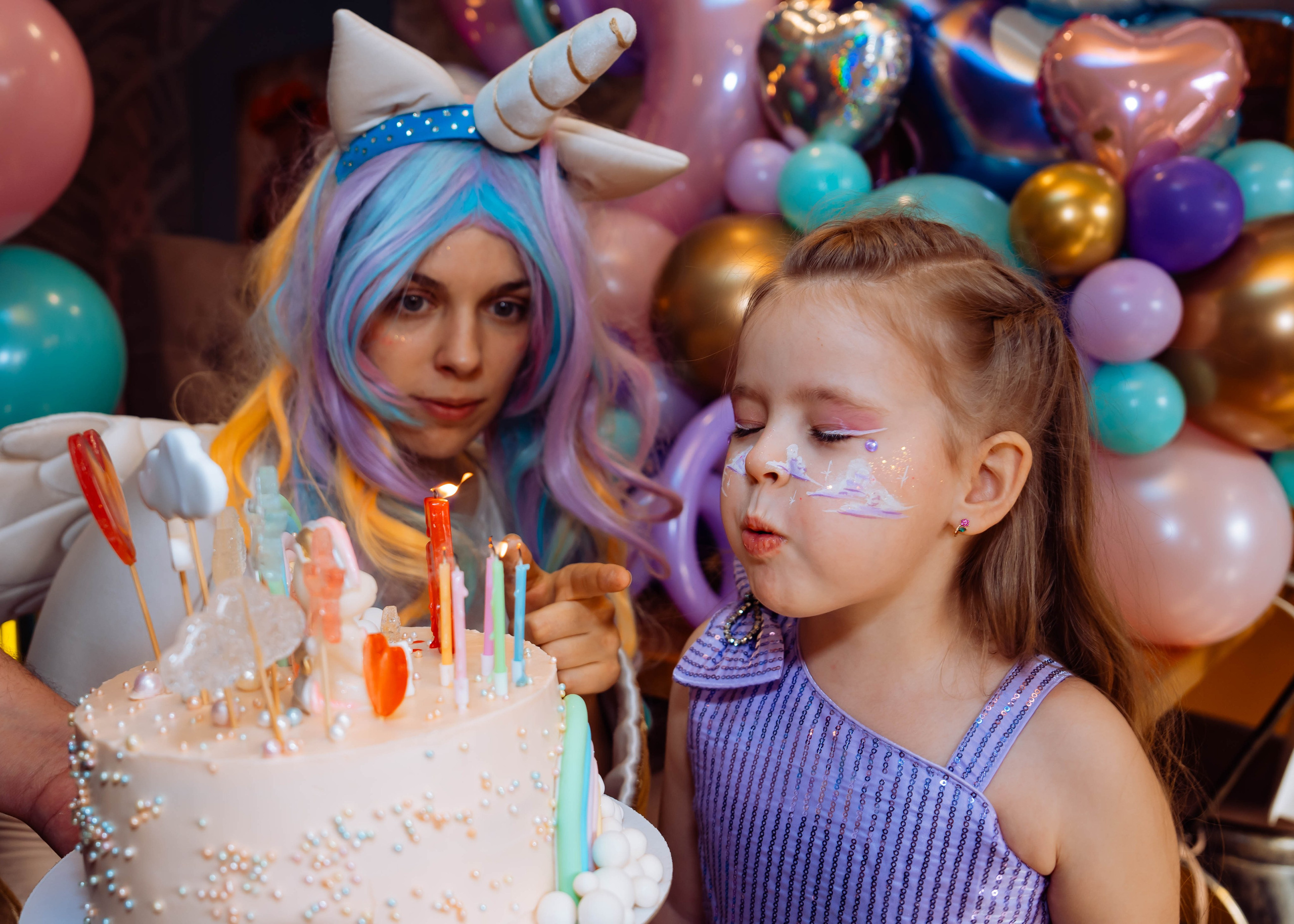 День Рождения с Единорожкой. Крамер Юлиана детский и семейный фотограф