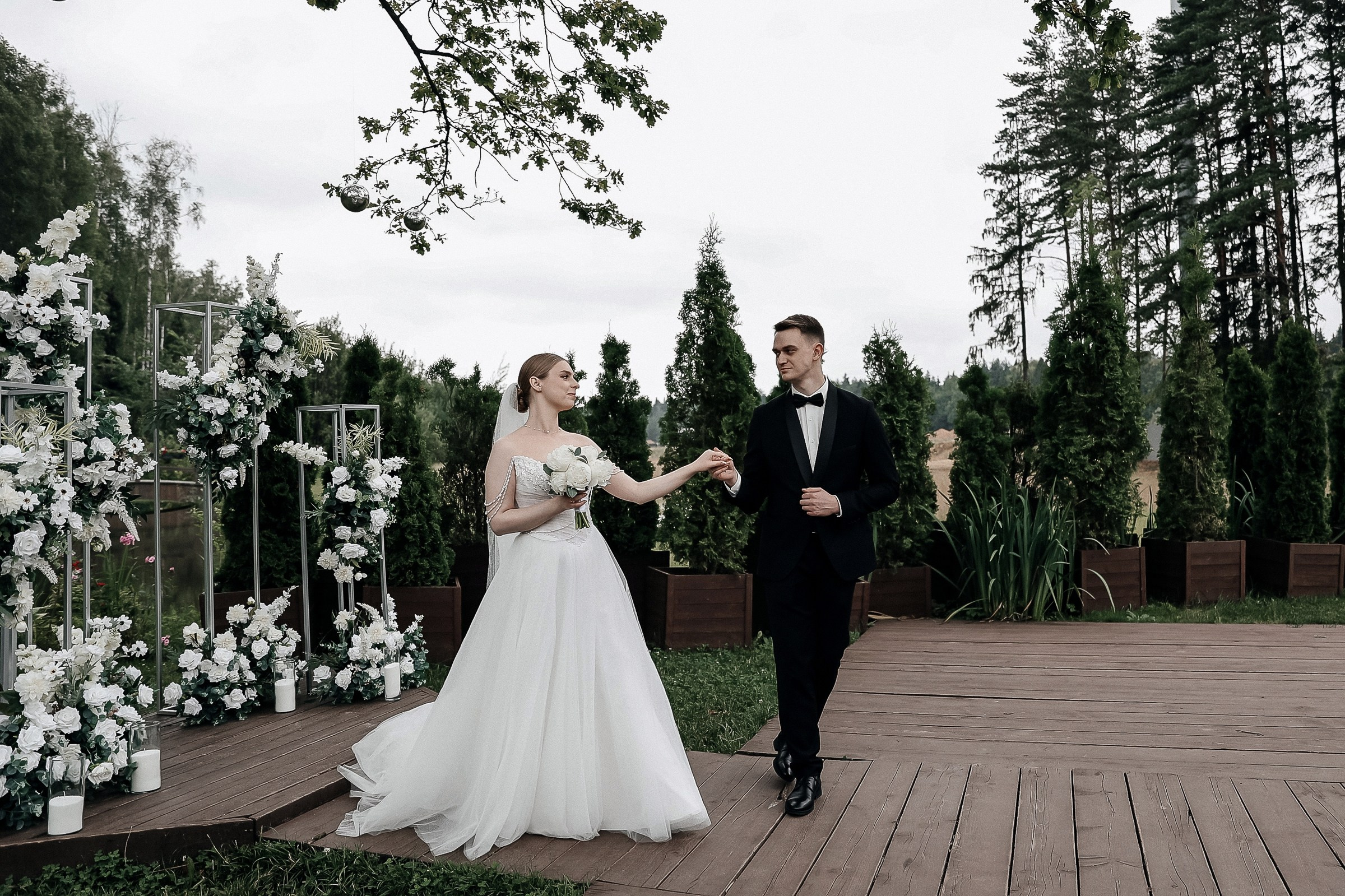 Полина и Максим. Свадебный фотограф в Москве Наталья Чабан