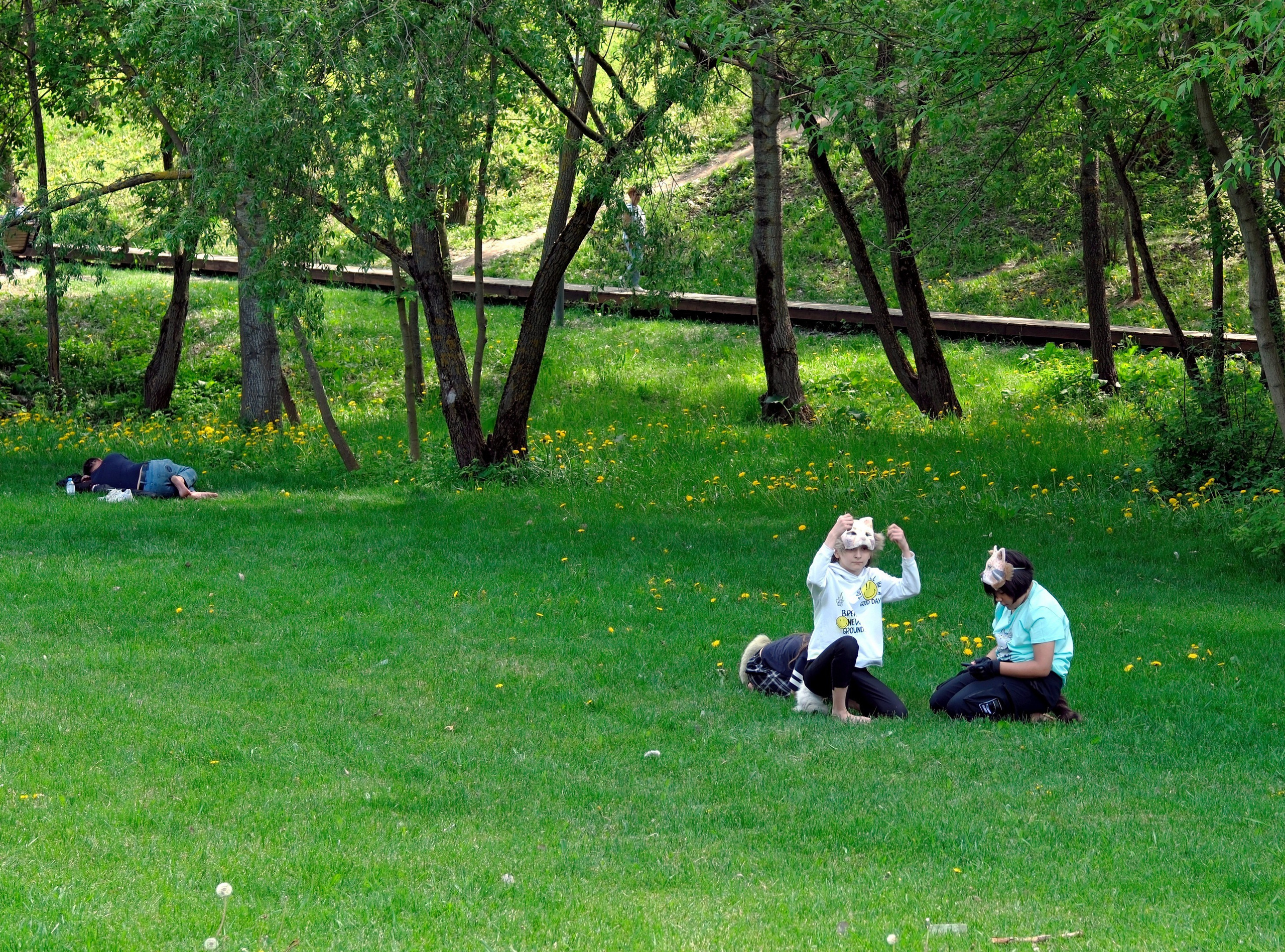 Кировоградские каскадные пруды 2024. Улица, люди, жизнь…