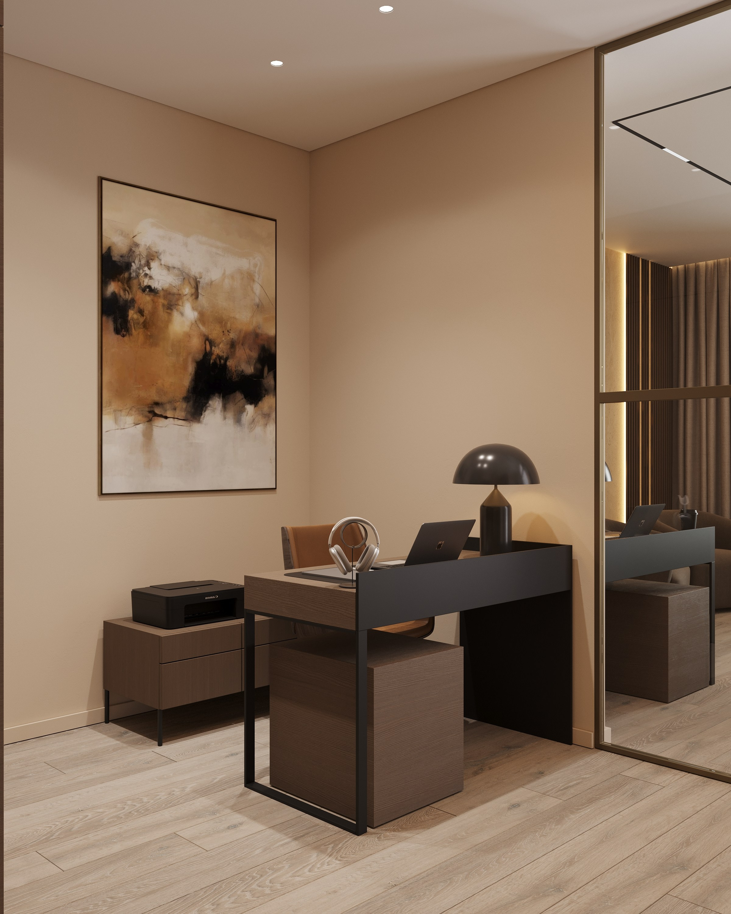 SPB | OFFICE WELL 59 м². 3d визуализатор Анастасия Науменко