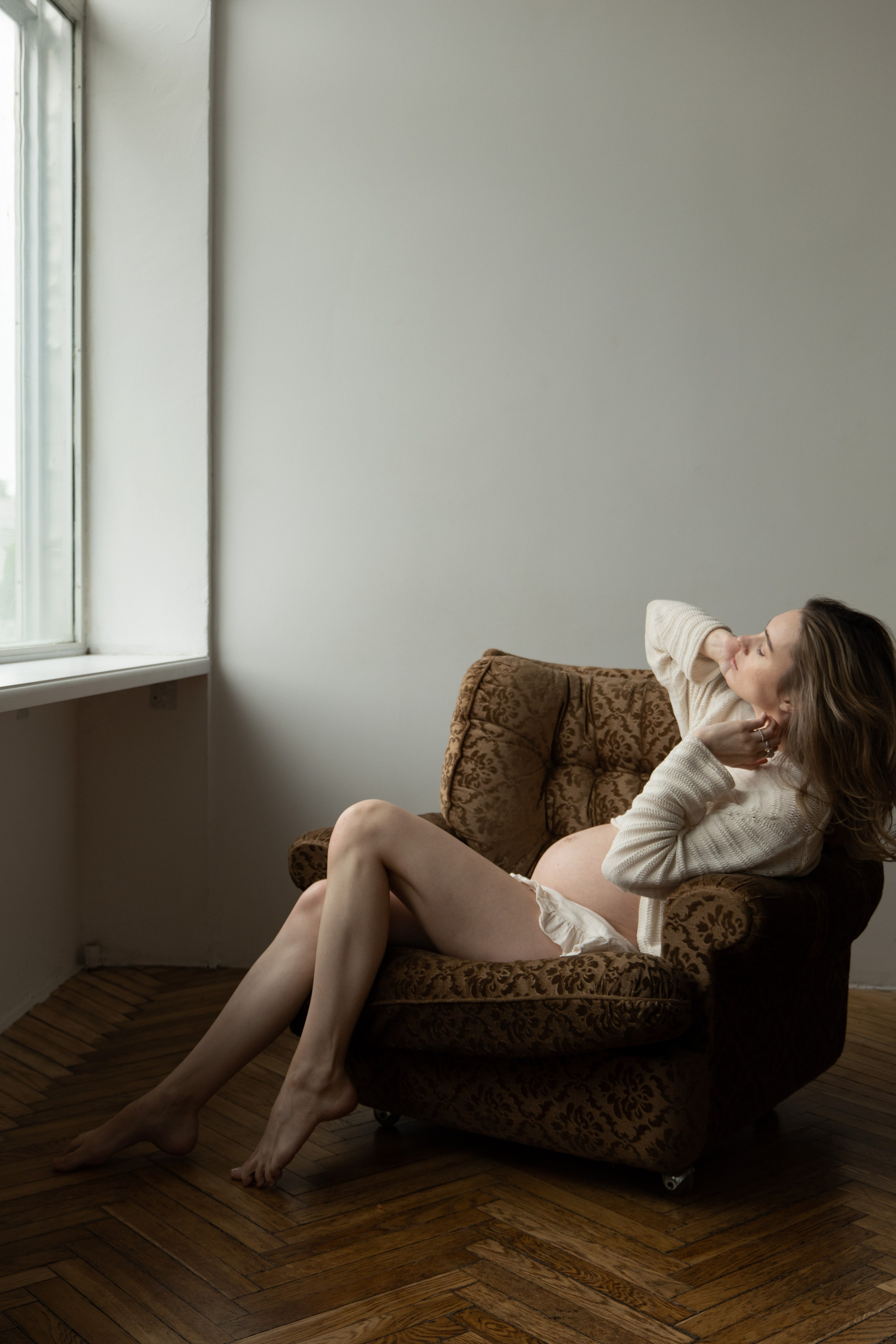 Студийная фотосессия «В ожидании». Фотограф видеограф Ольга Василевская