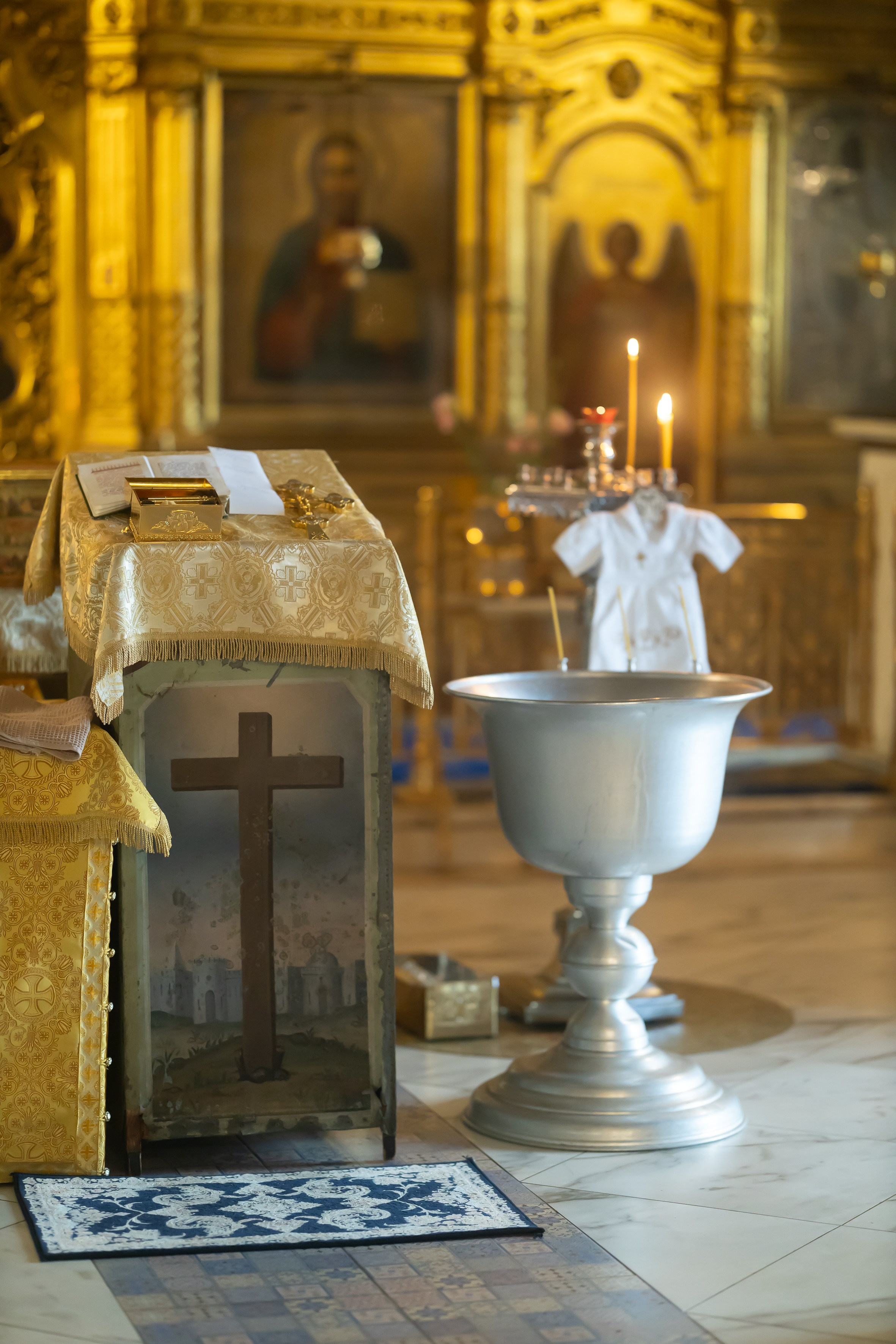 Таинство крещения. Фотограф Диана Белогребень