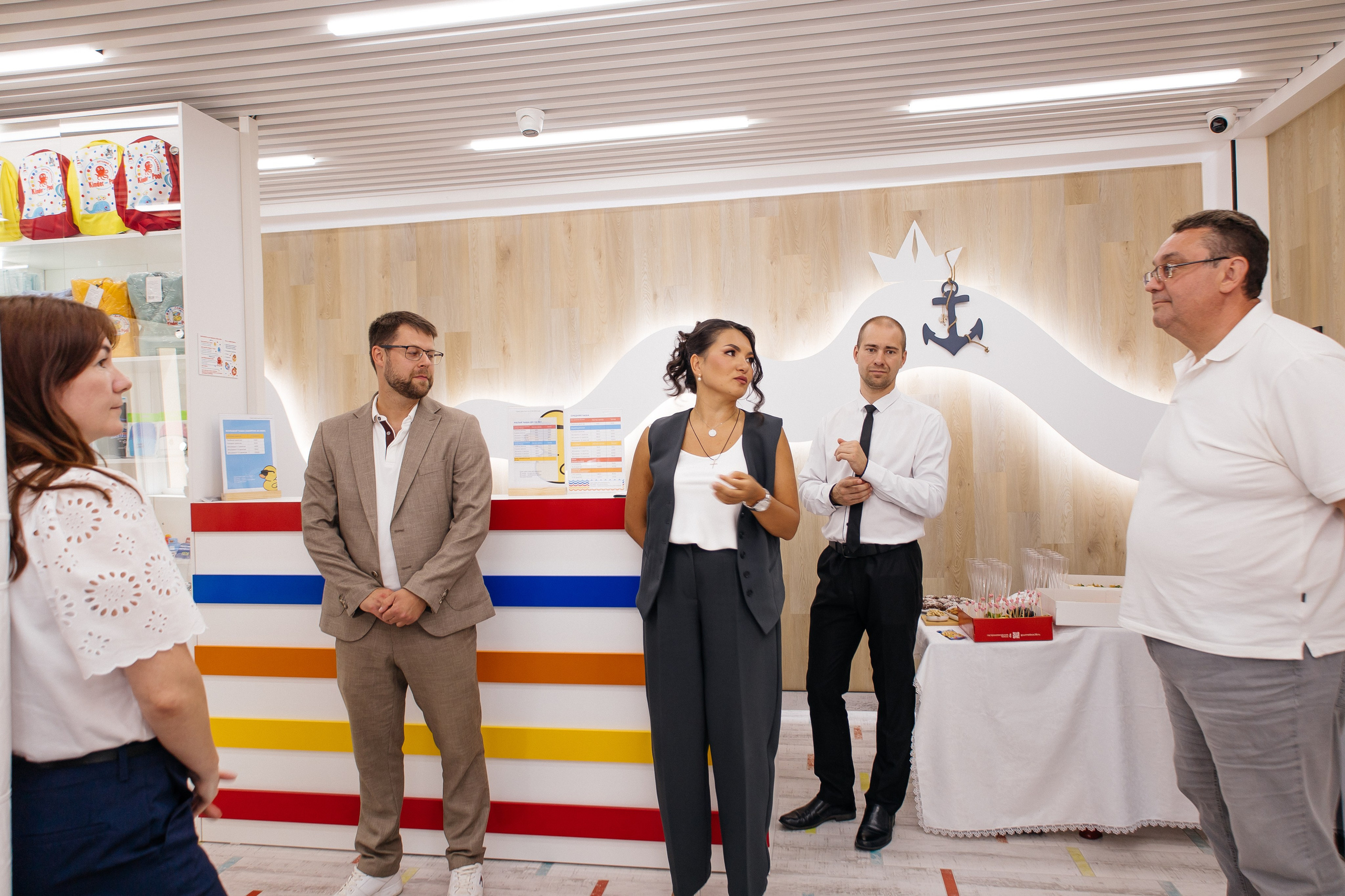 Открытие бассейна. Фотограф в Иркутске