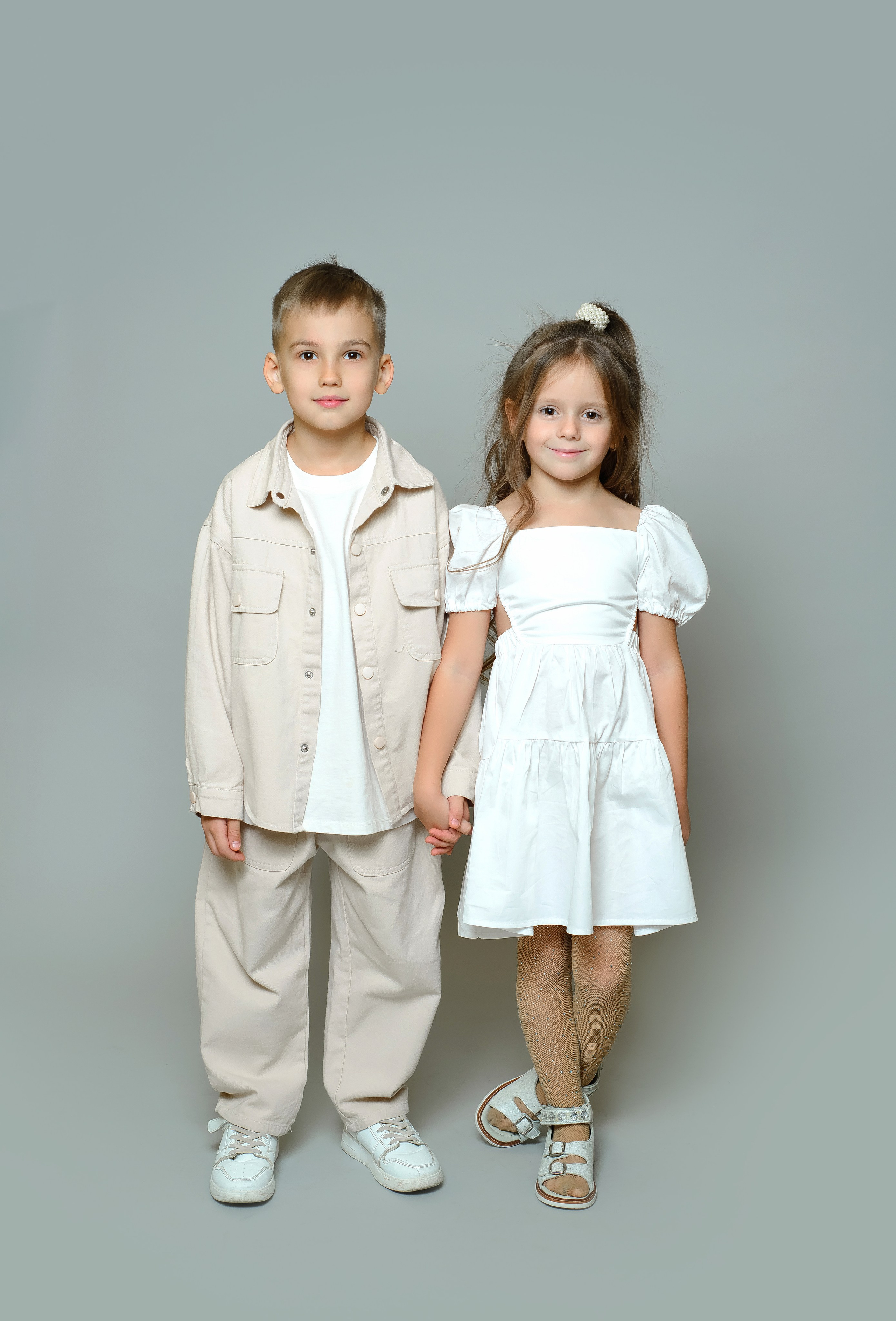 Студийная съемка в саду