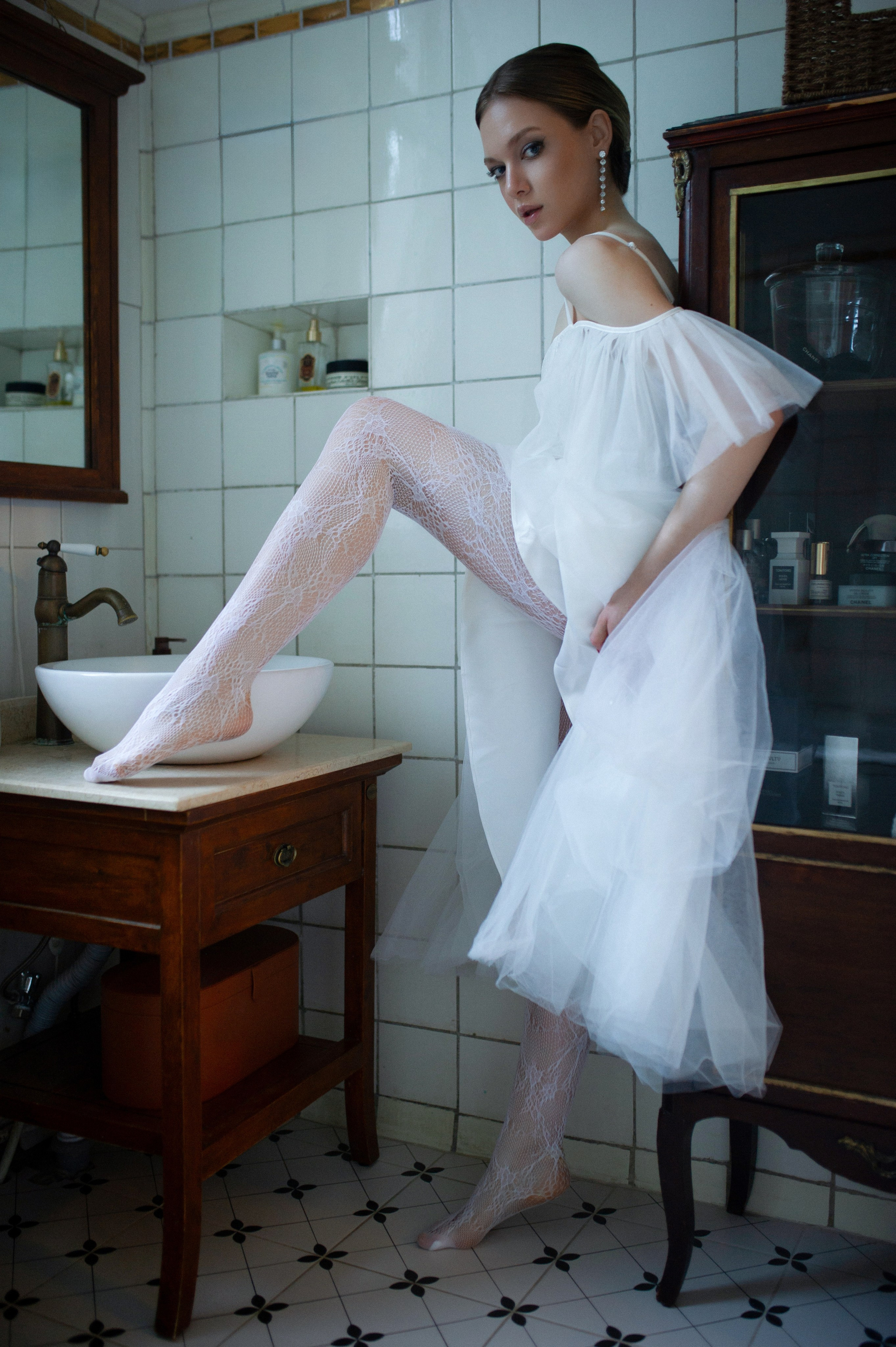 Фотосессия в тематических образах. Александр Mr.Brass — фотографирую женский портрет в Москве