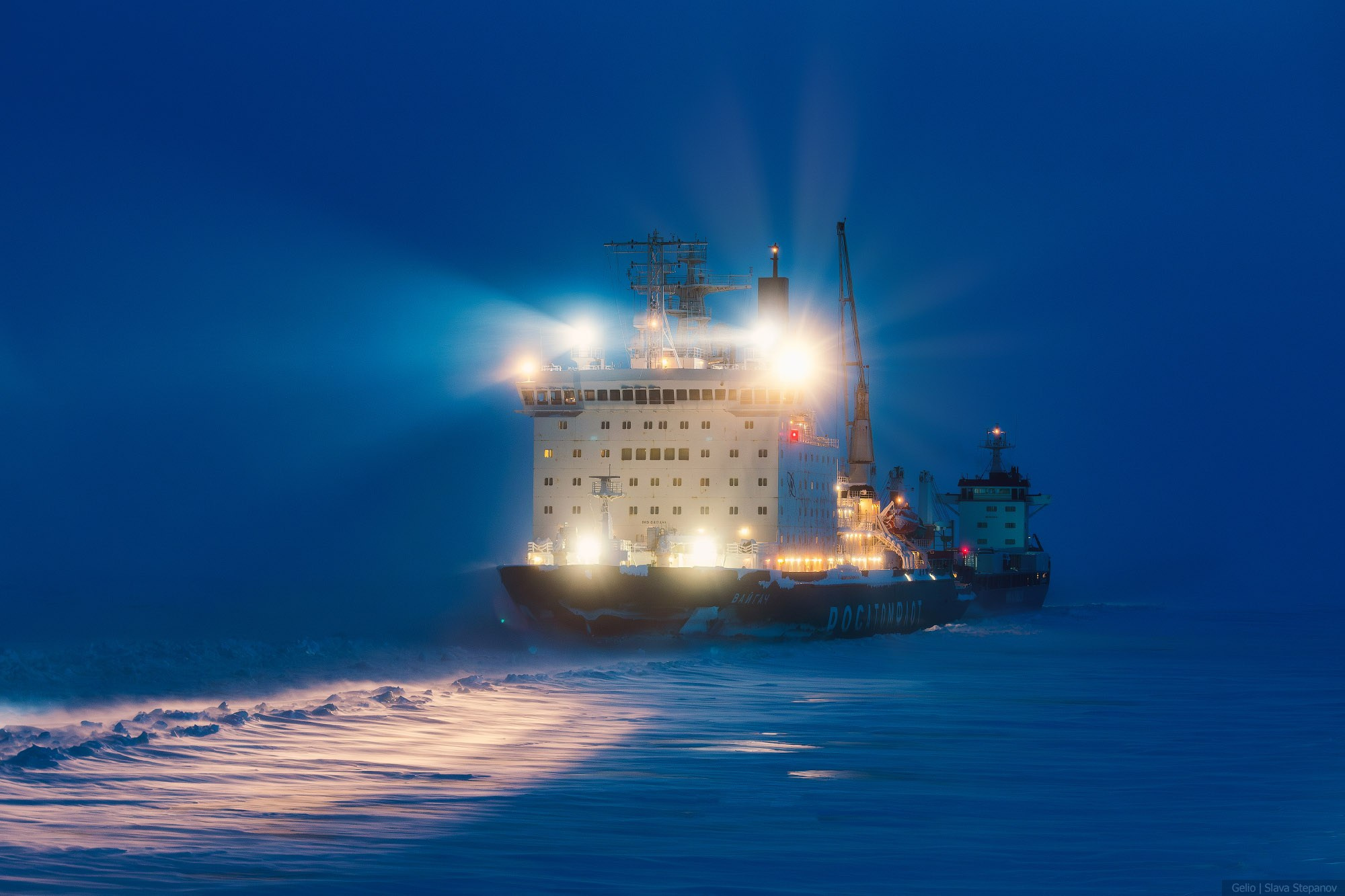 Ледоколы. Фотограф Слава Степанов, Gelio