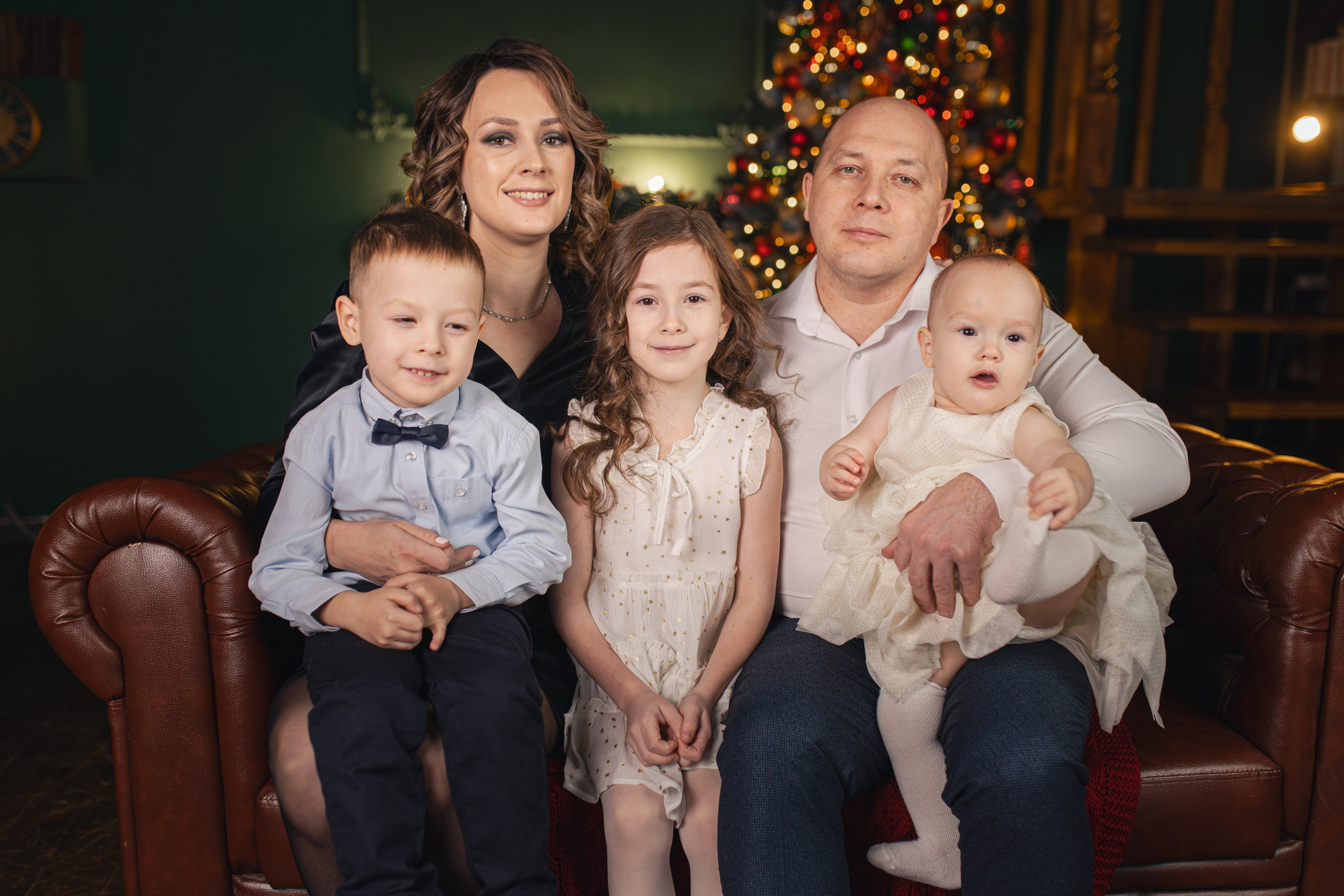 Новогодняя семейная. Фотограф в Казани Кристина Цыганова