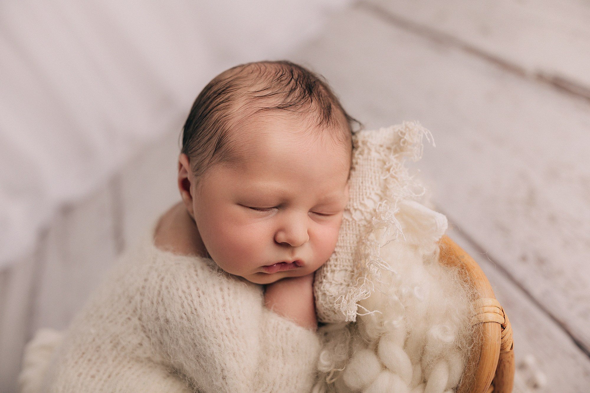 Семён 7 дней. Семейный фотограф новорождённых в Серпухове Юлия Новикова +79637785957