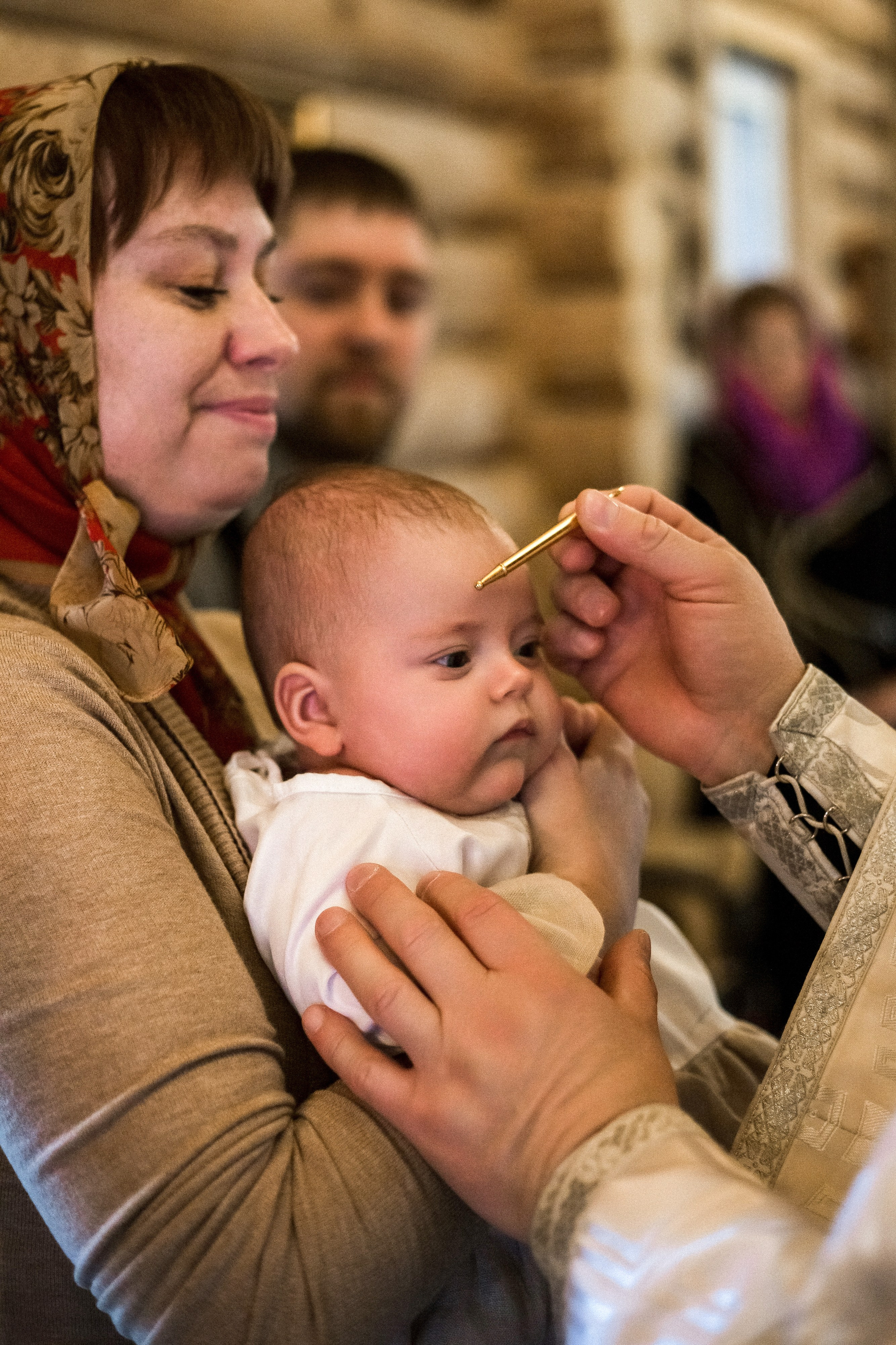 Таинство Крещения Ксении. Портретный, семейный, свадебный фотограф в Брянске Маргарита Василькова