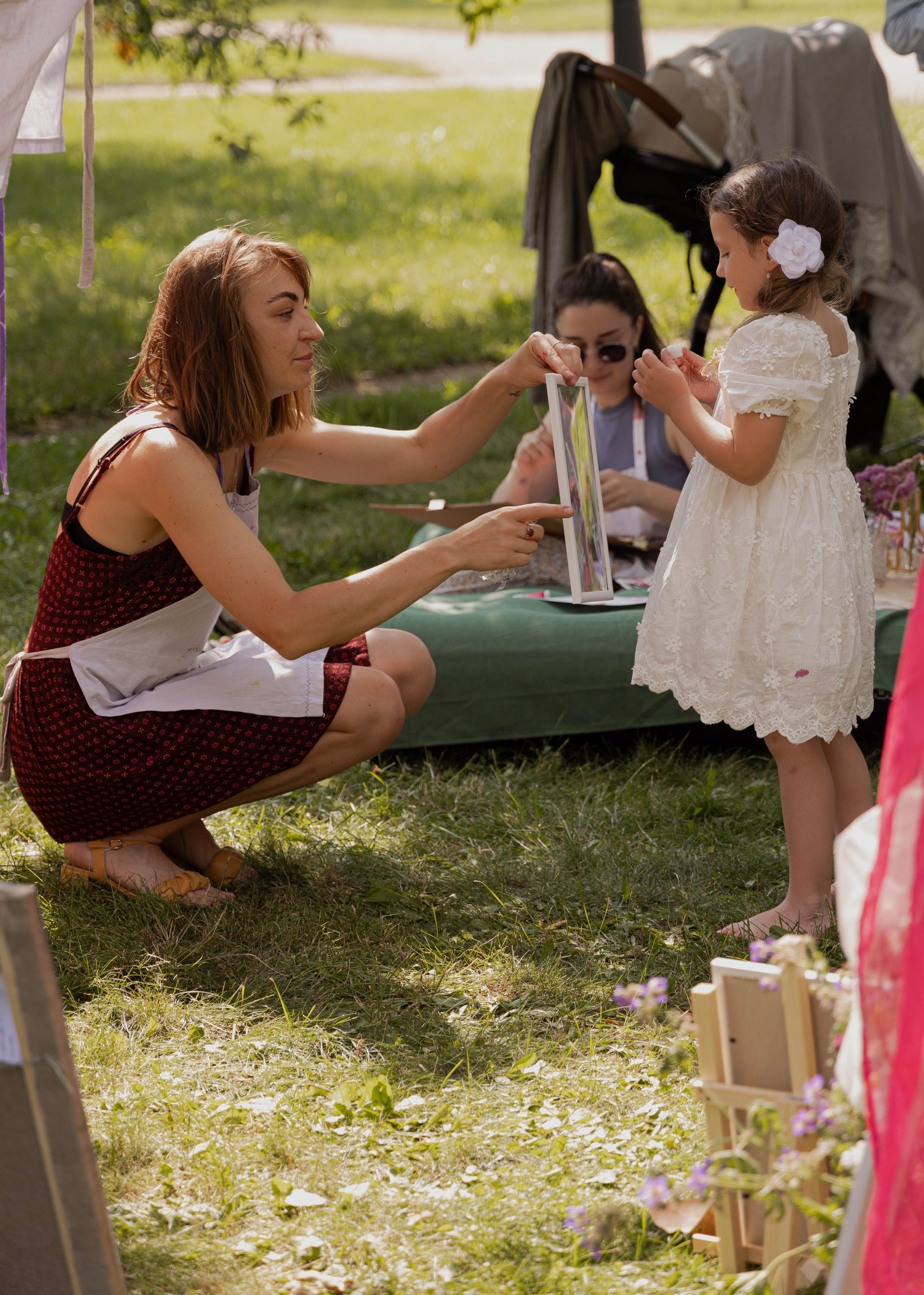 МК Пион (пикник в парке). Анастасия Ракчеева Художник