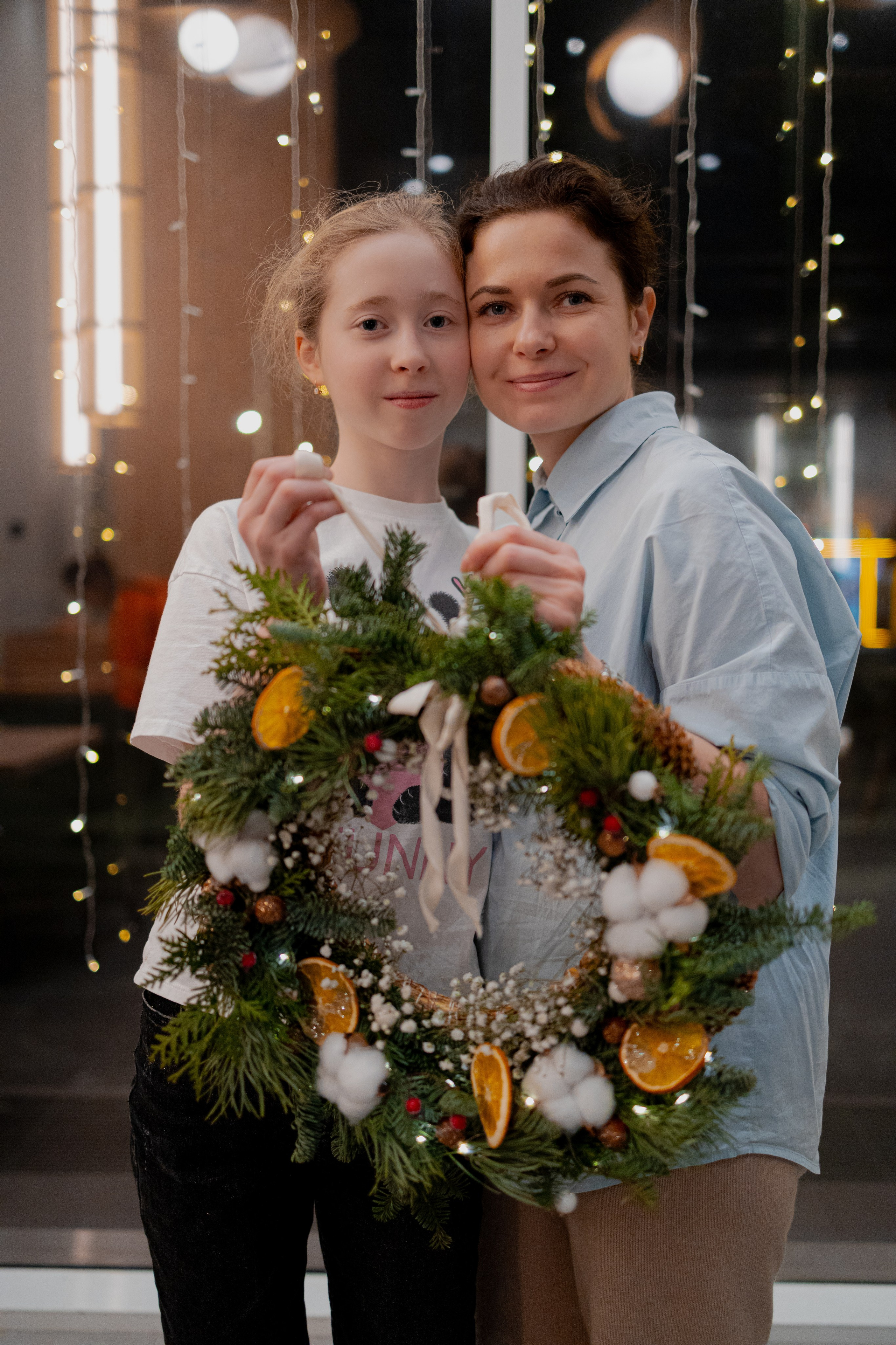 Мк Новогодний Венок. Анастасия Ракчеева Художник