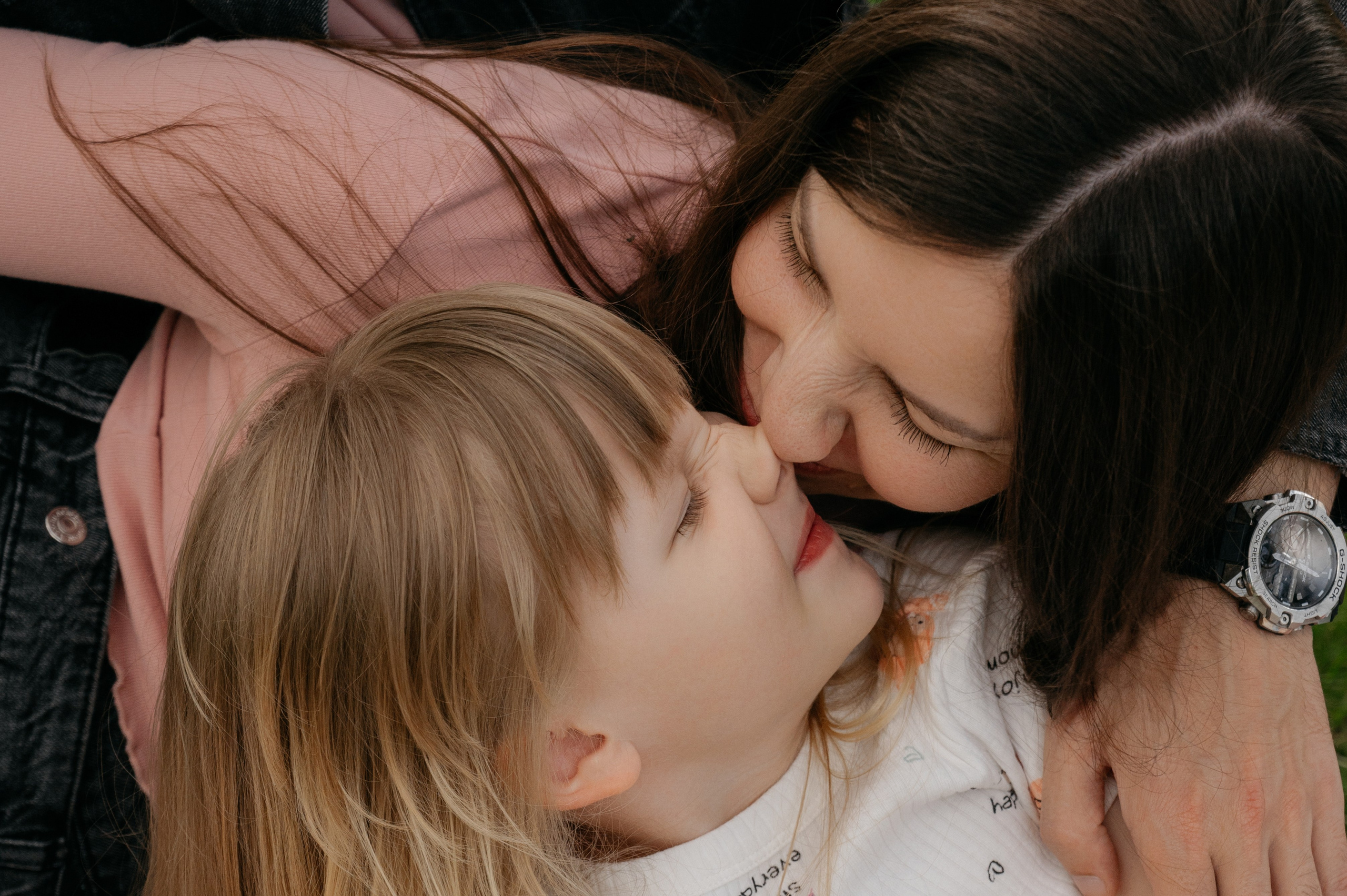 Пикник в парке Юли, Пети, Веры и Саши. Фотограф Мария Строгонова