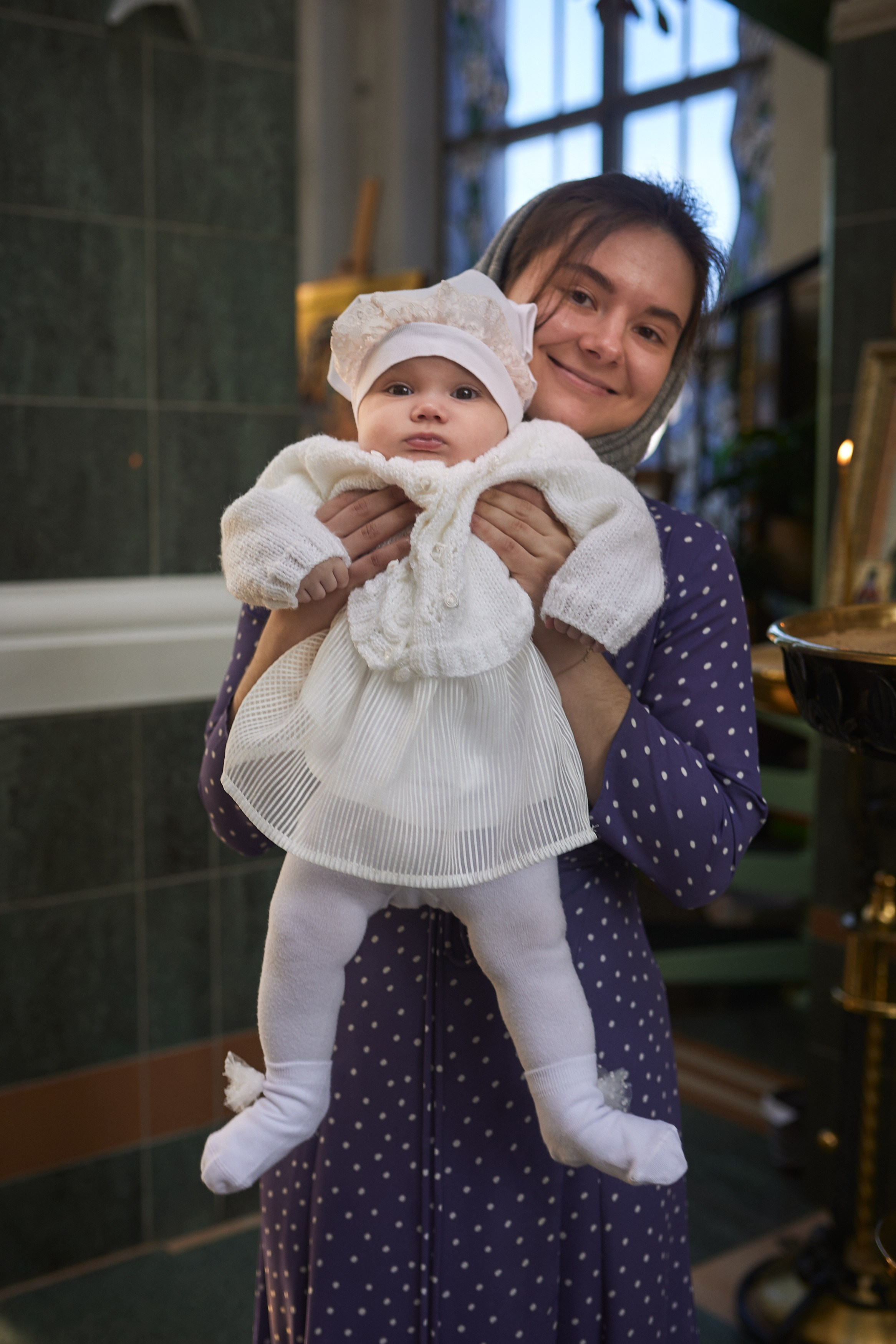 Фотосессия таинства крещения в Минске