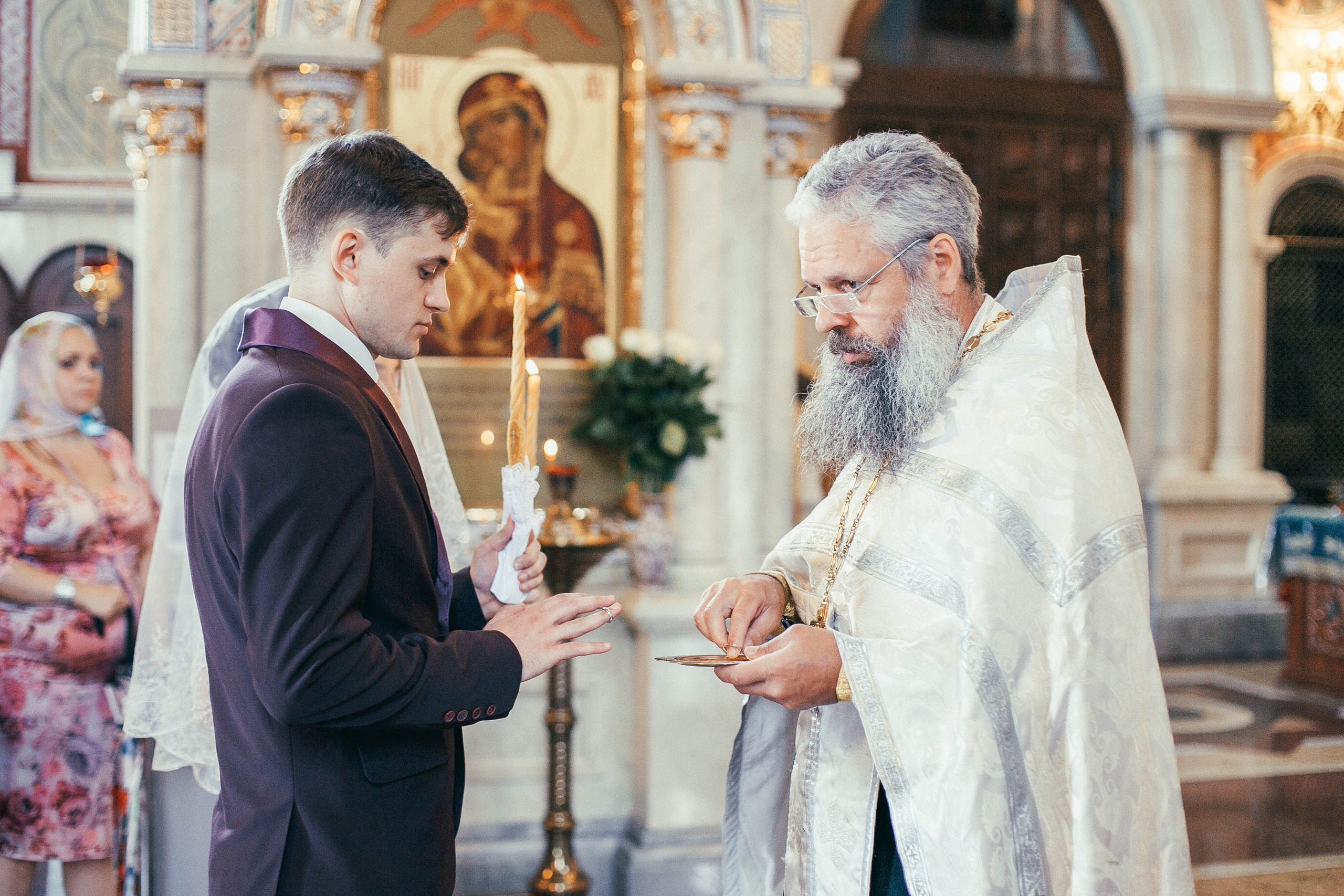 Фотосессия венчания в Самаре. Фотограф Сергей Логинов