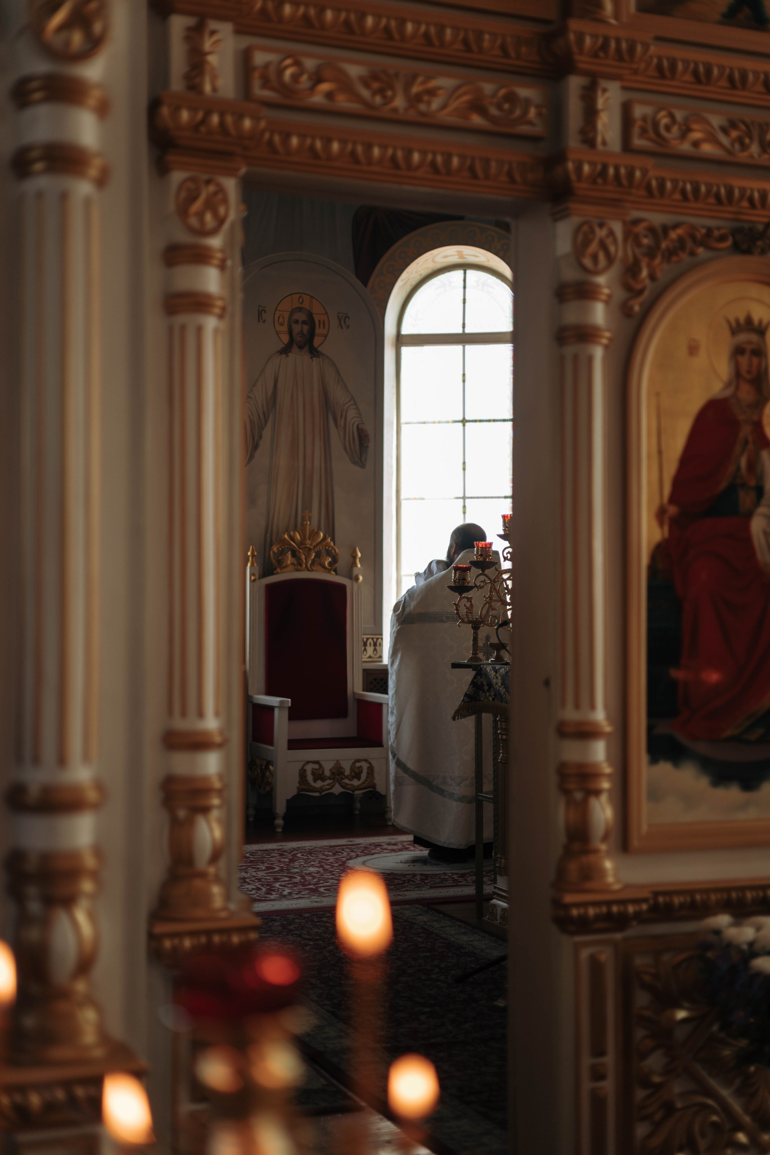 Таинство Крещения Савелия. Фотограф Сальск Катерина