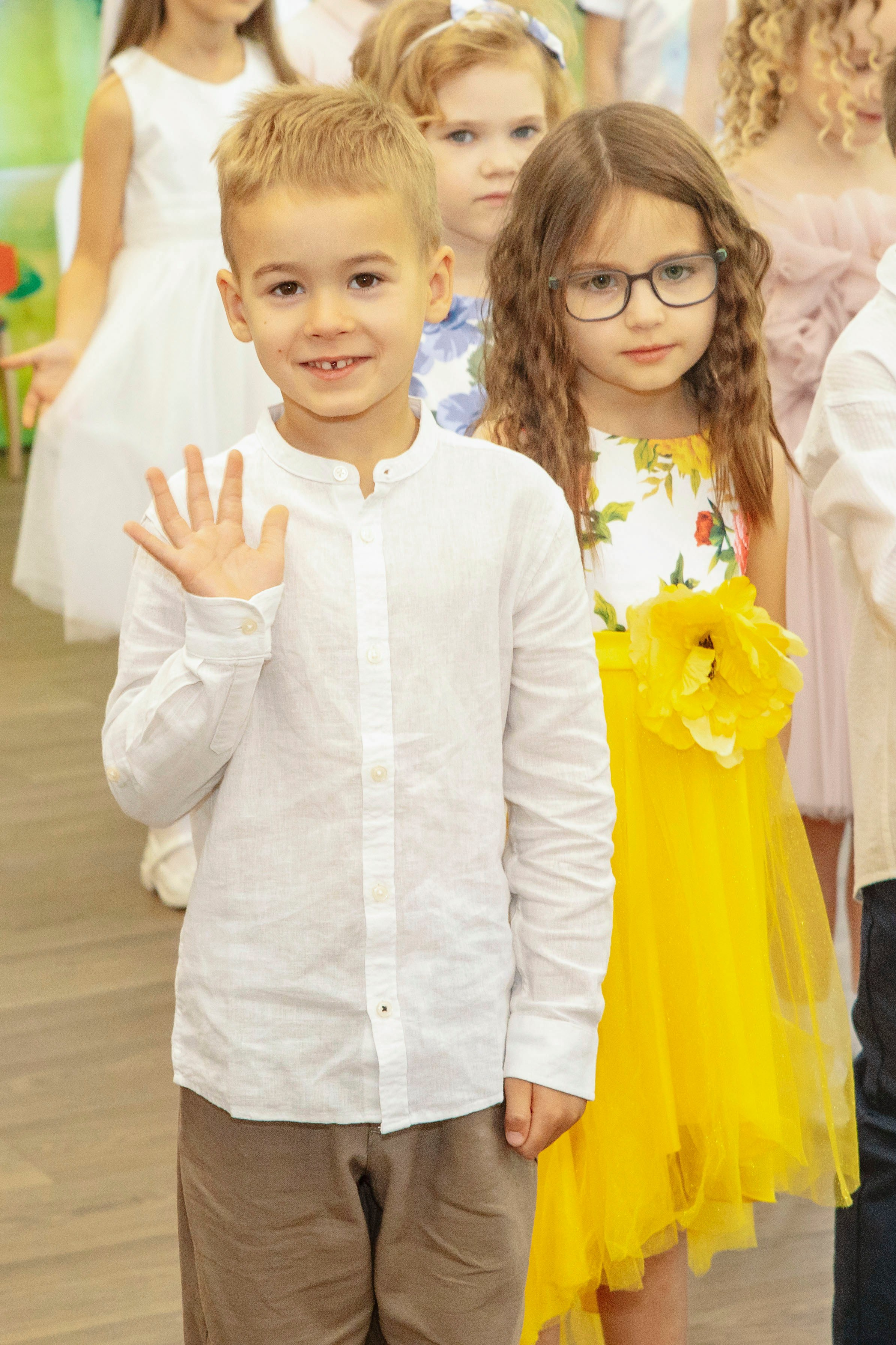 Выпускной в детском саду Маргаритка Курчатовская школа. Фотограф в Москве Яна Полосина