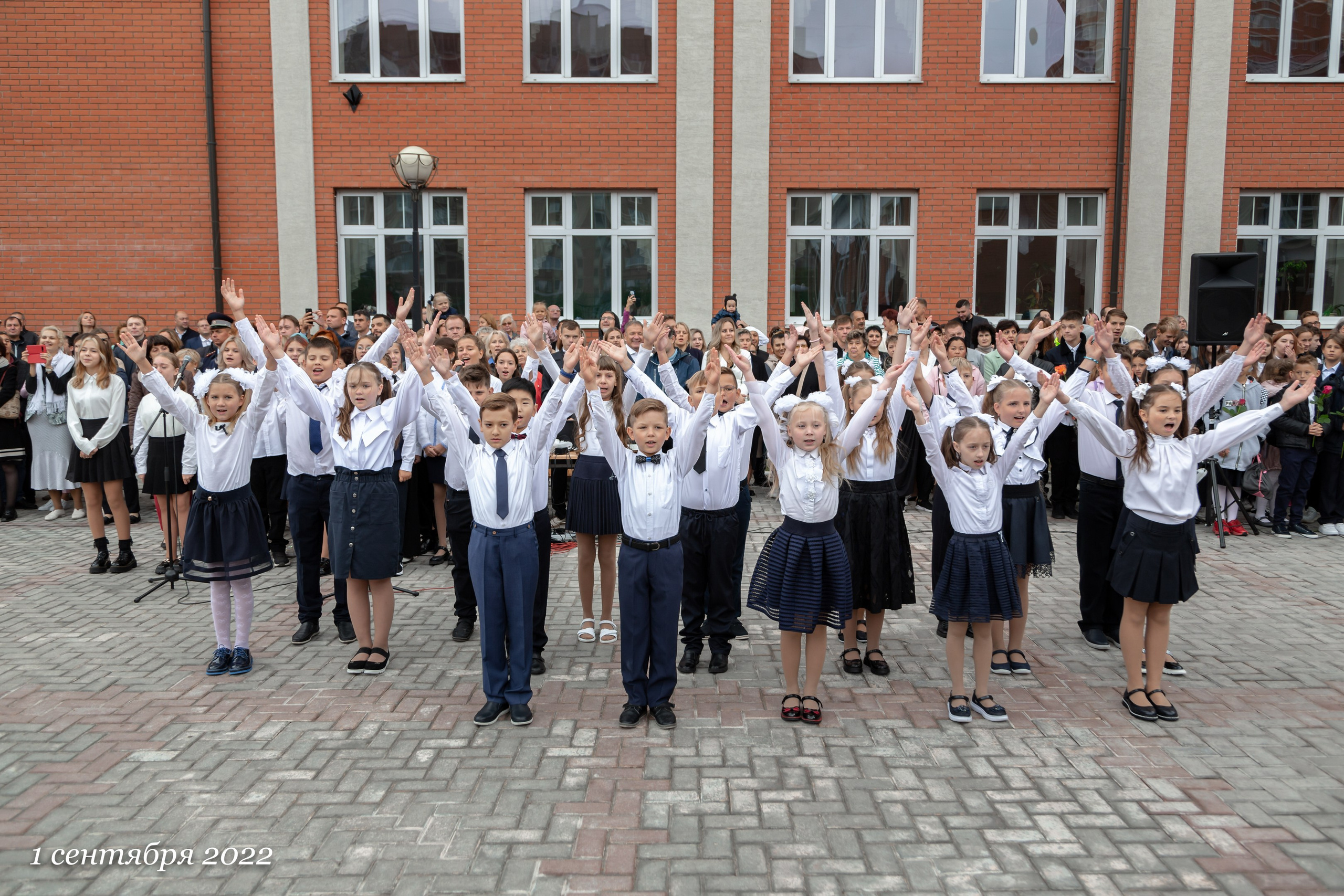 Репортаж в школе на 1 сентября. GagarinProArt