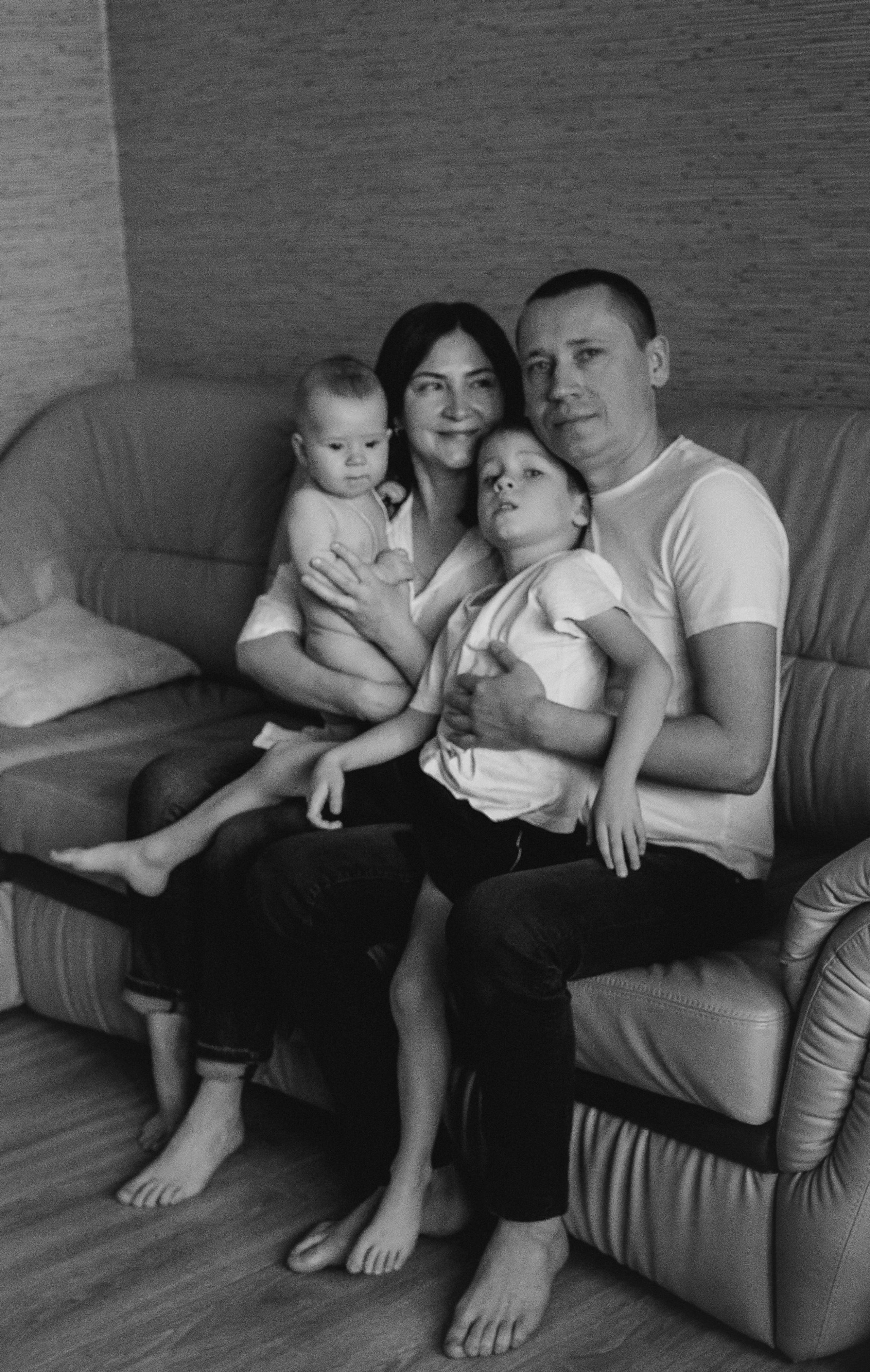 Ольга с семьей. Репортажный фотограф в Тюмени Татьяна Мужева