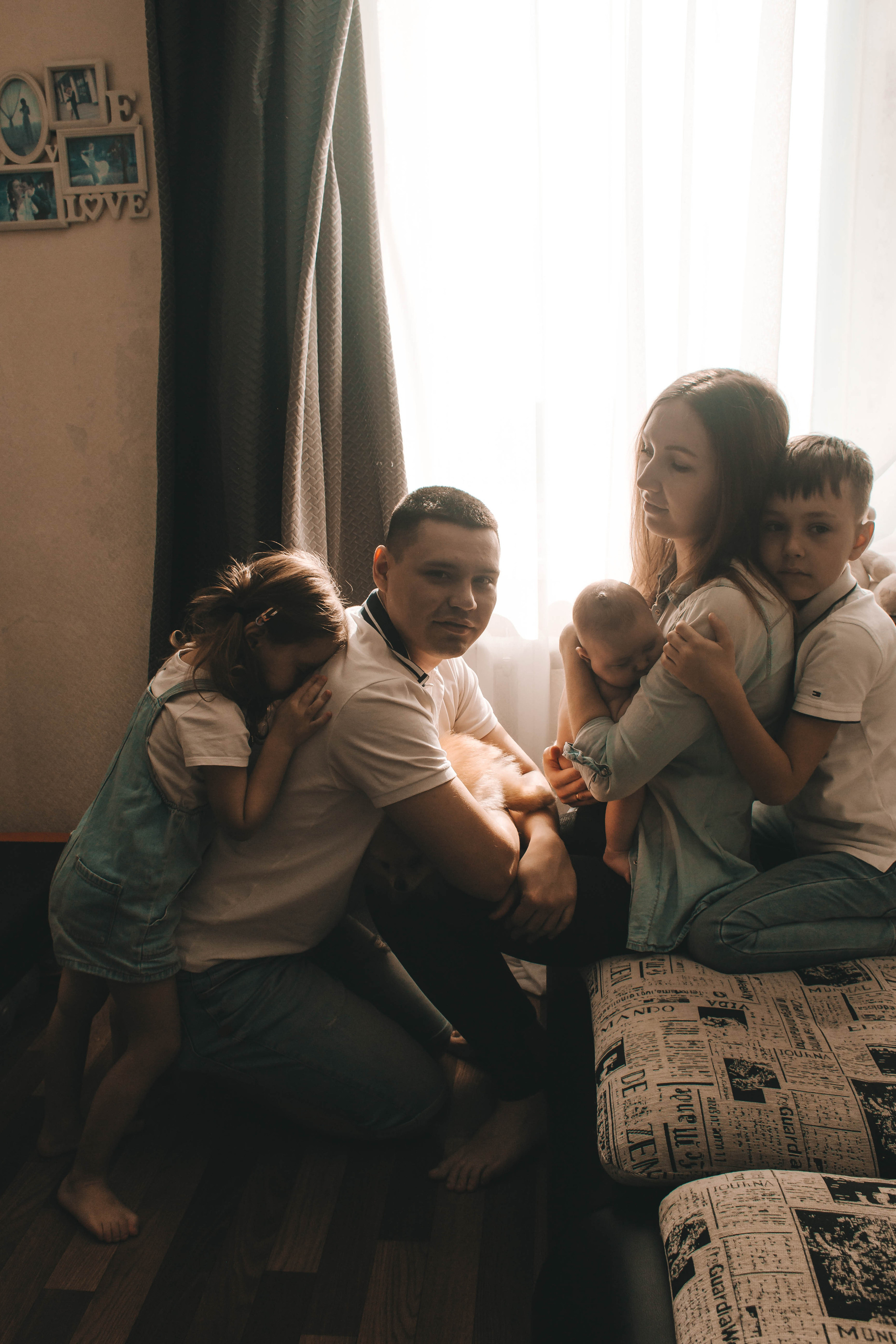 Екатерина с семьей. Репортажный фотограф в Тюмени Татьяна Мужева