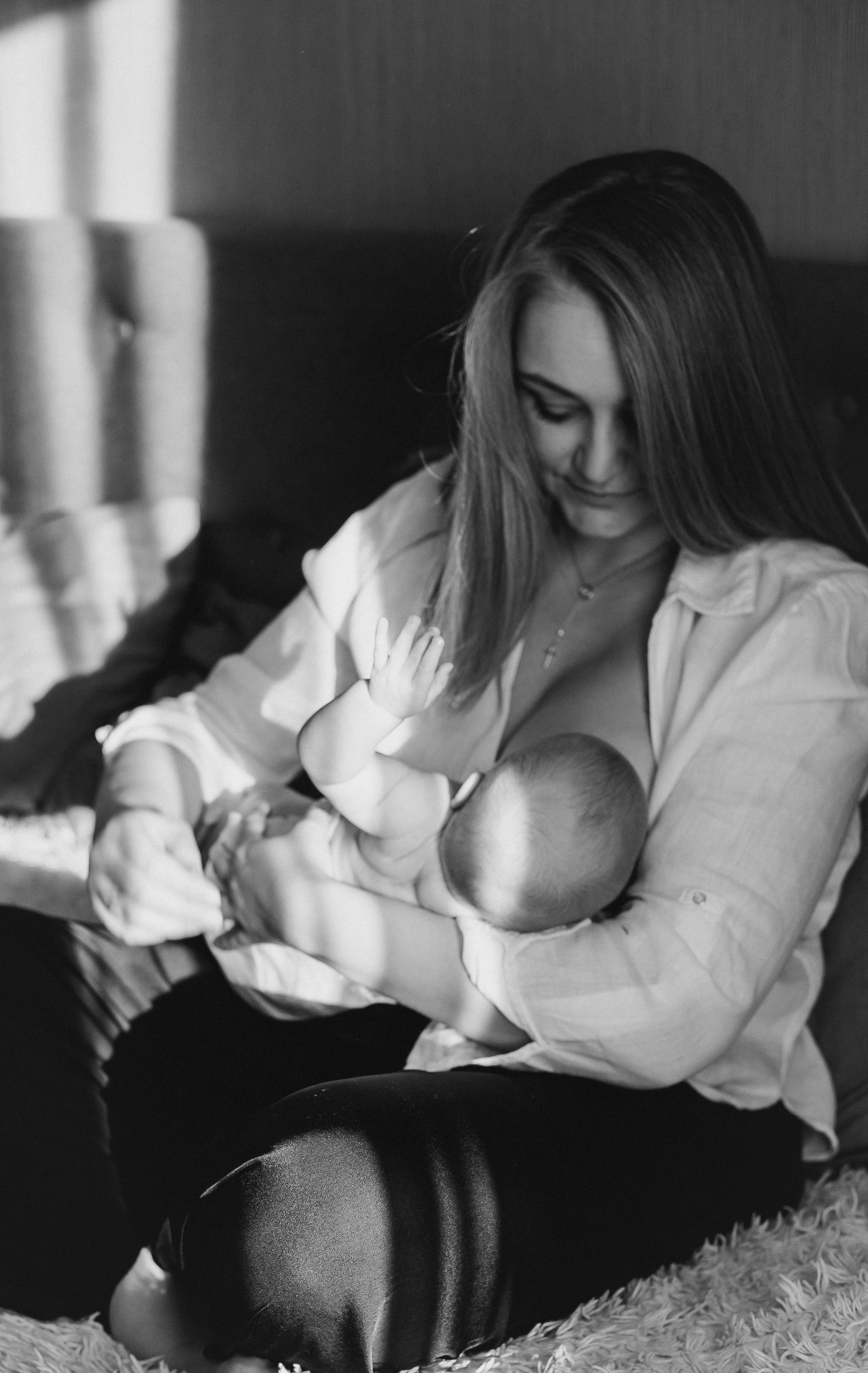 Аня и Антон с малышкой Полиной. Репортажный фотограф в Тюмени Татьяна Мужева