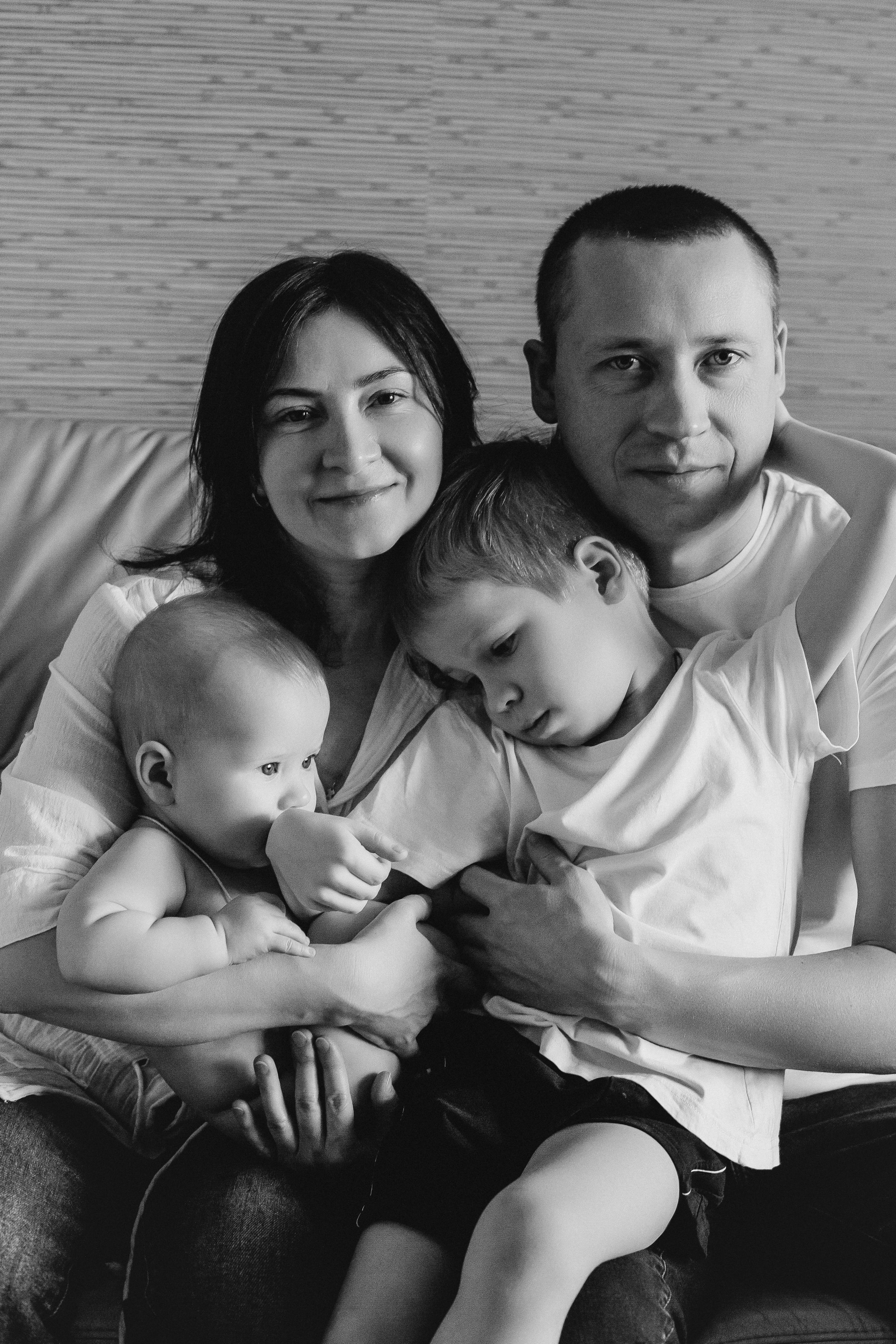 Ольга с семьей. Репортажный фотограф в Тюмени Татьяна Мужева