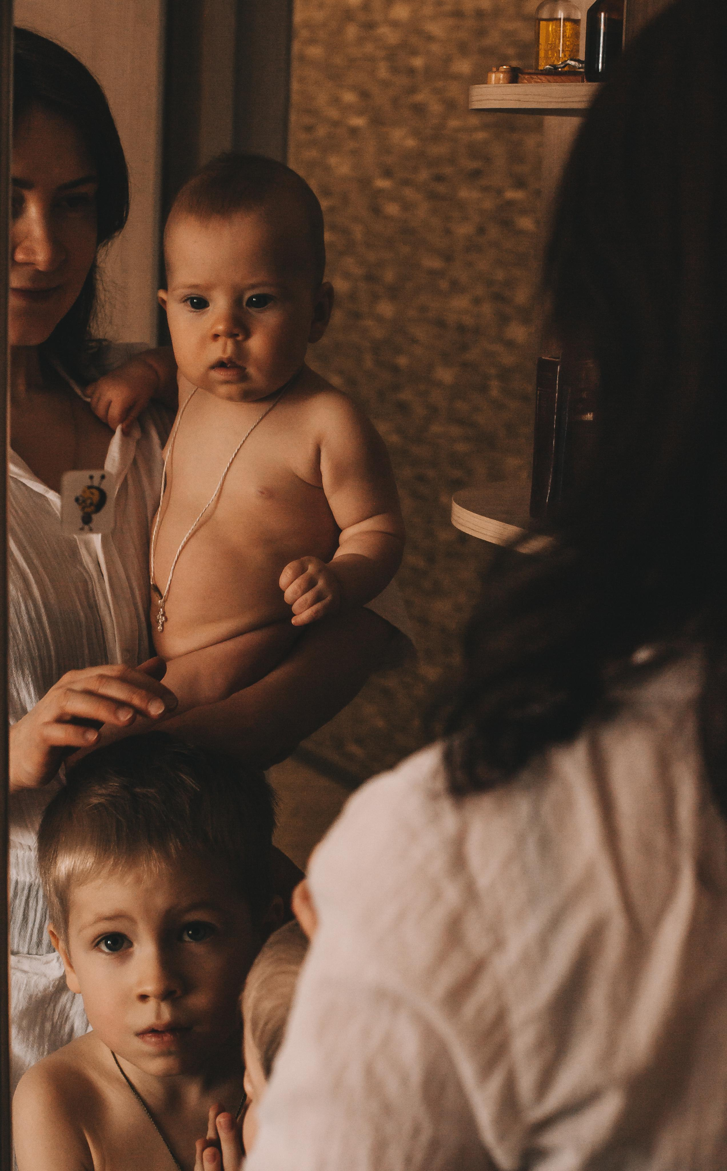 Ольга с семьей. Репортажный фотограф в Тюмени Татьяна Мужева