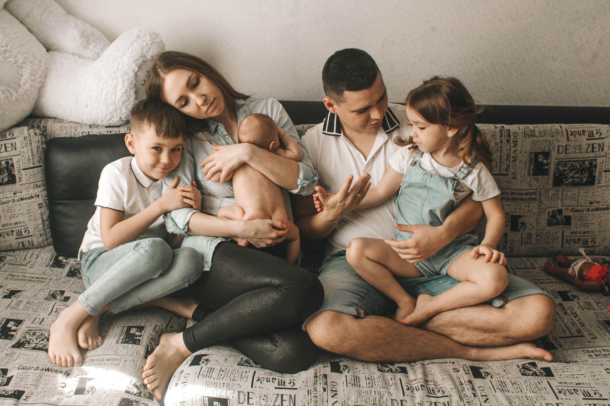 Екатерина с семьей. Репортажный фотограф в Тюмени Татьяна Мужева