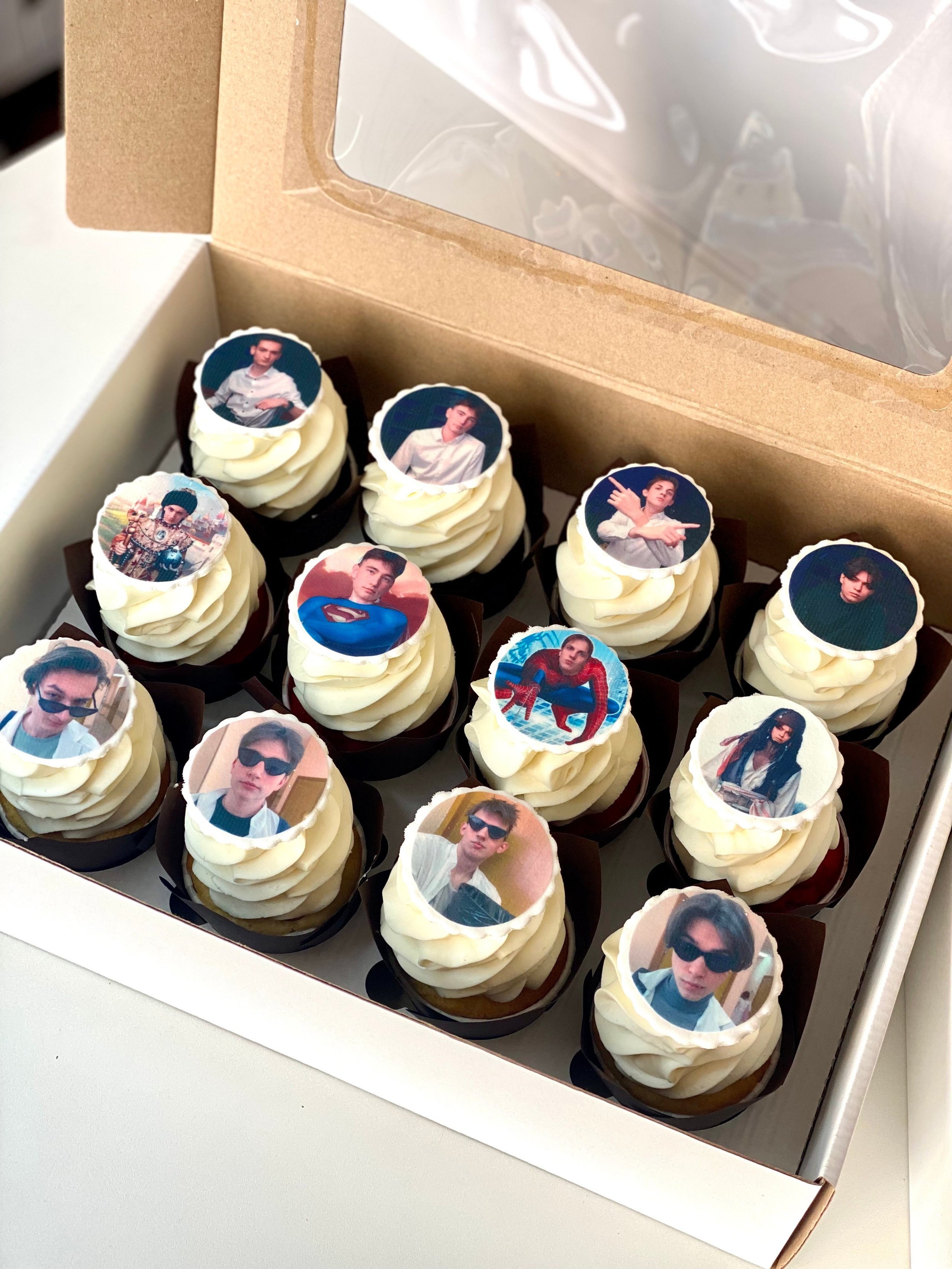 Капкейки с фото. Katyasugarsugar капкейки, зефир, торты Москва