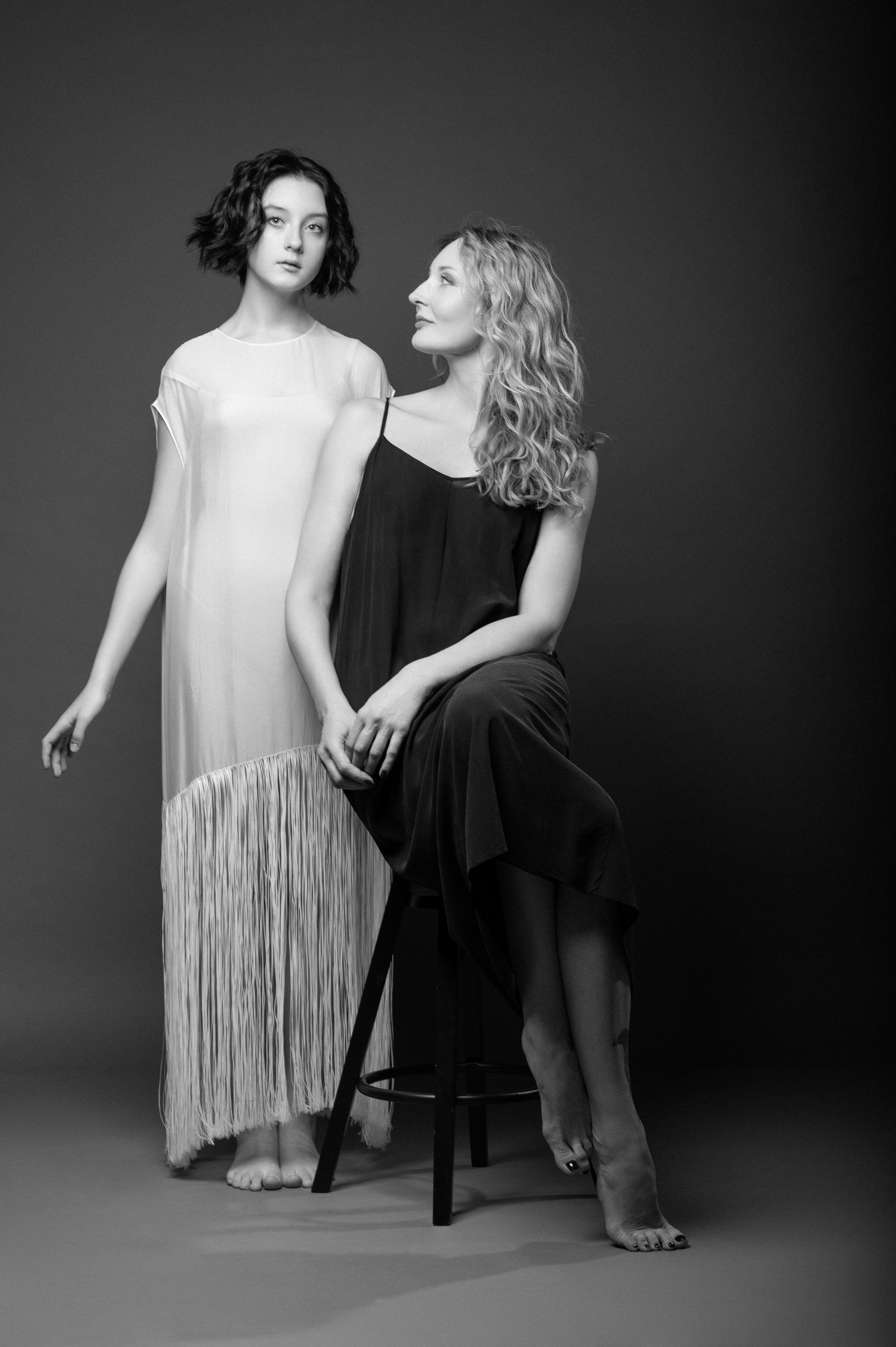 Daughter and Mother. Portrait photographer in Minsk Slava Potalakh