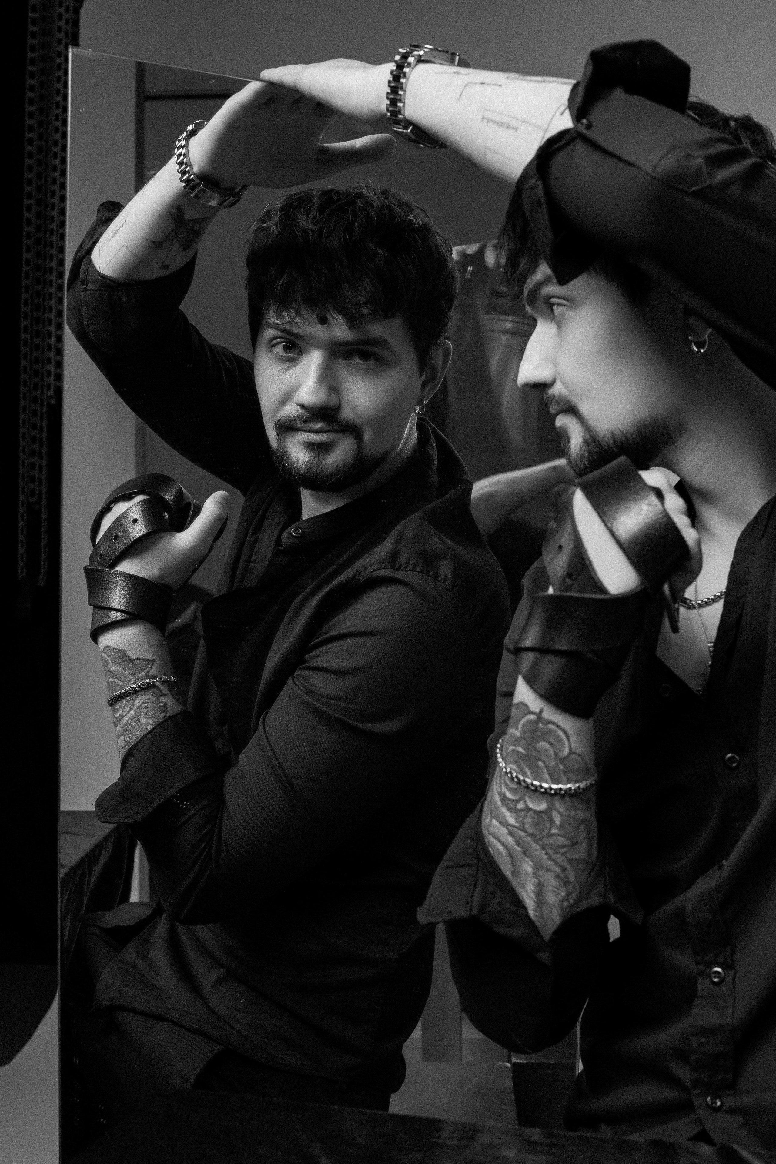 Hot barber. Portrait photographer in Minsk Slava Potalakh