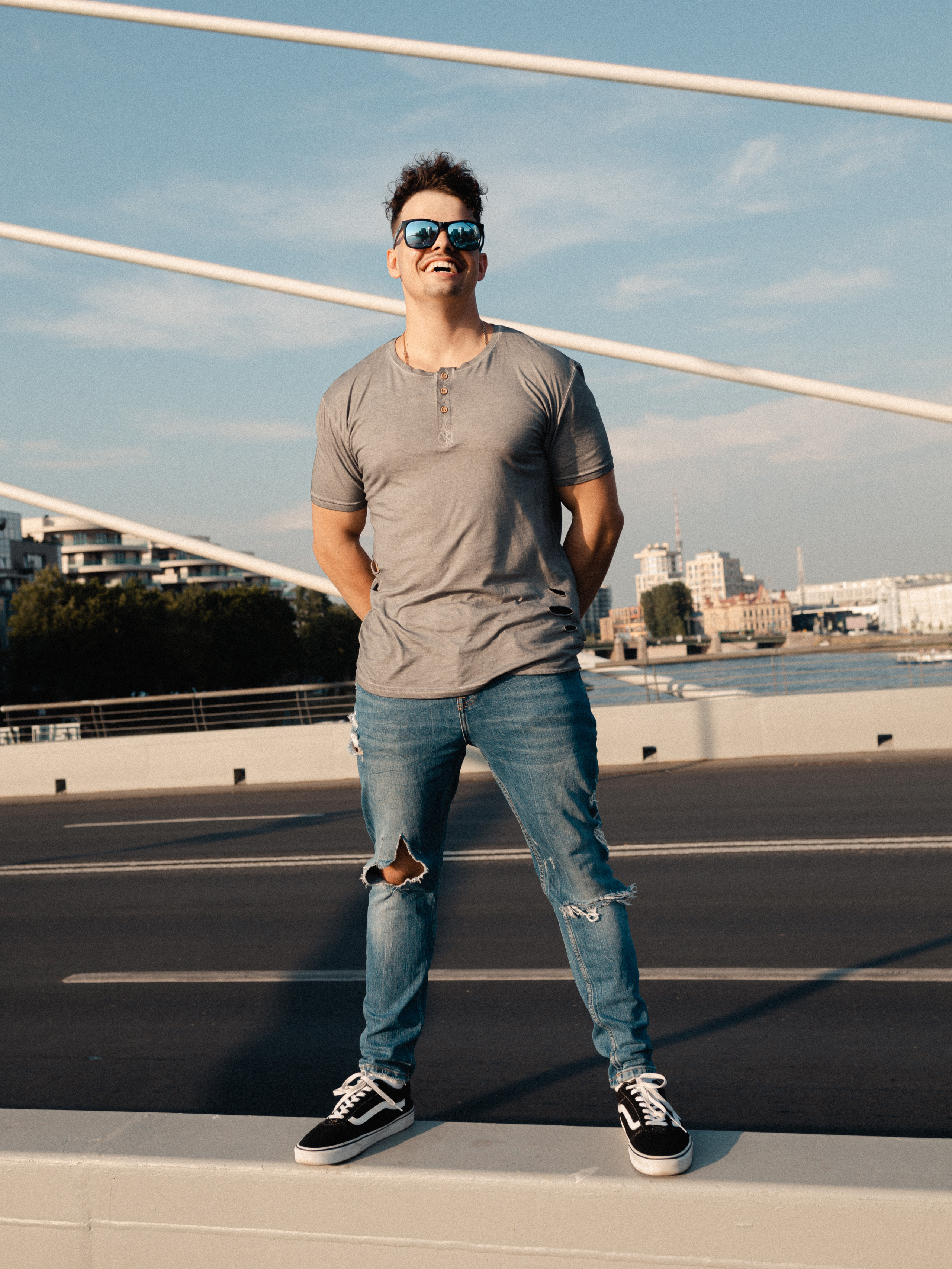 Персональная фотосессия на мосту. Евгений Матвеев — фотограф в Санкт-Петербурге