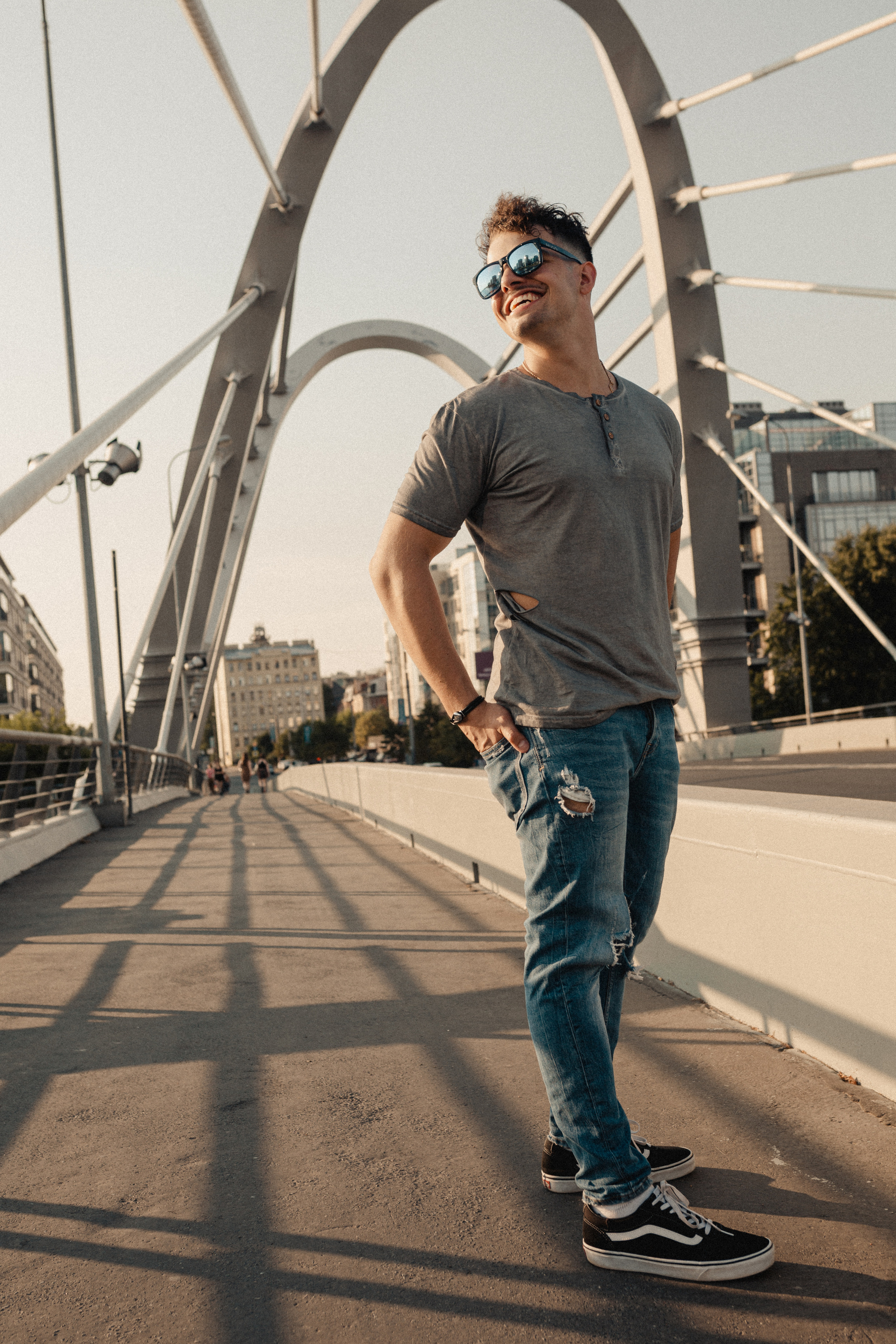 Персональная фотосессия на мосту. Евгений Матвеев — фотограф в Санкт-Петербурге