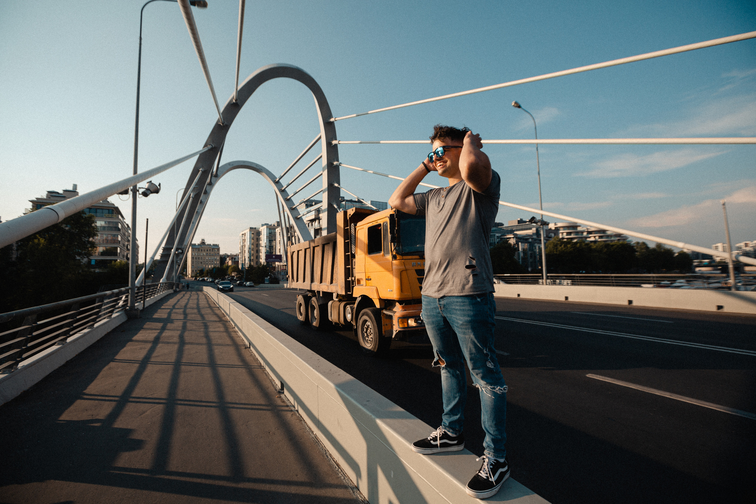 Персональная фотосессия на мосту. Евгений Матвеев — фотограф в Санкт-Петербурге