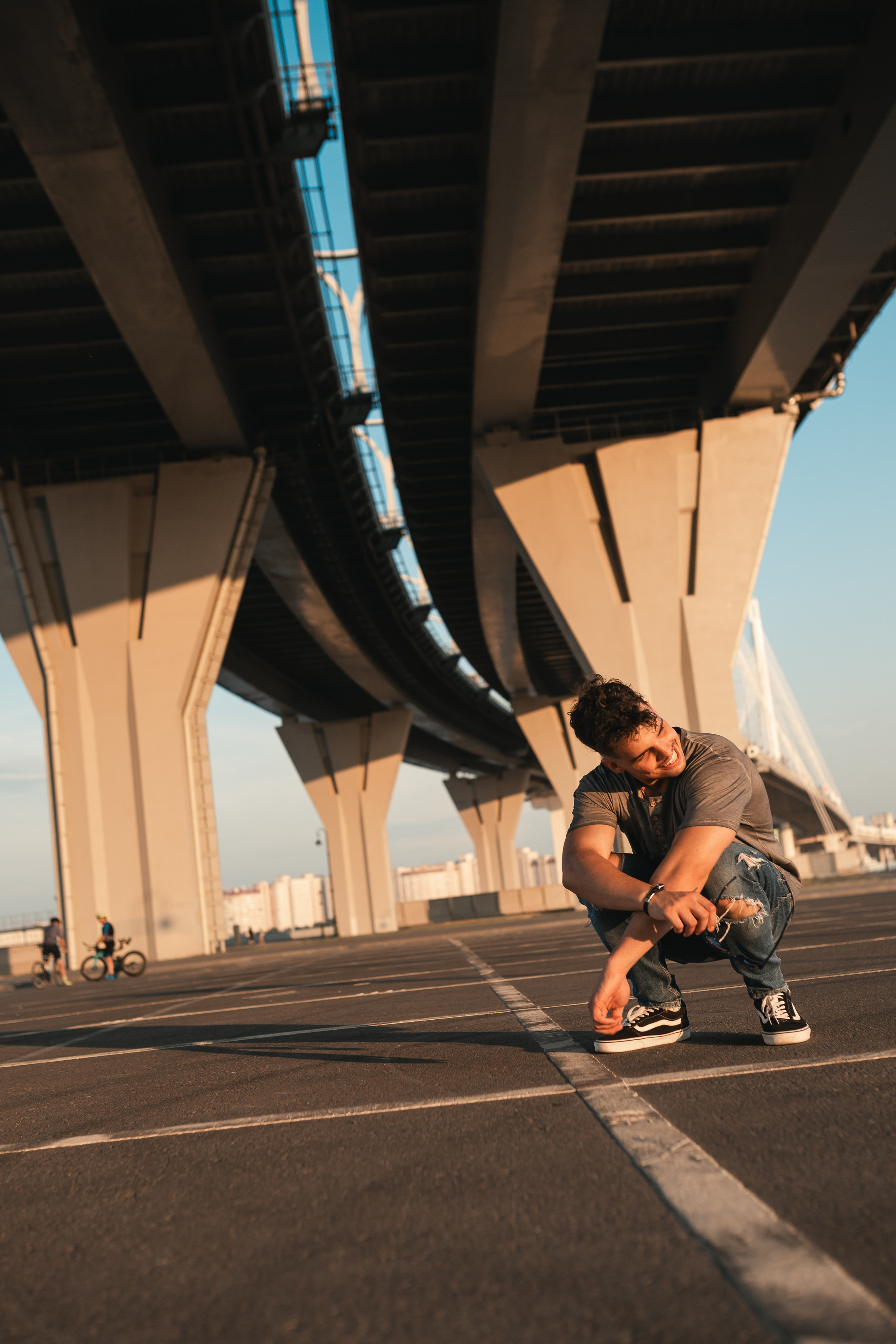 Персональная фотосессия на мосту. Евгений Матвеев — фотограф в Санкт-Петербурге