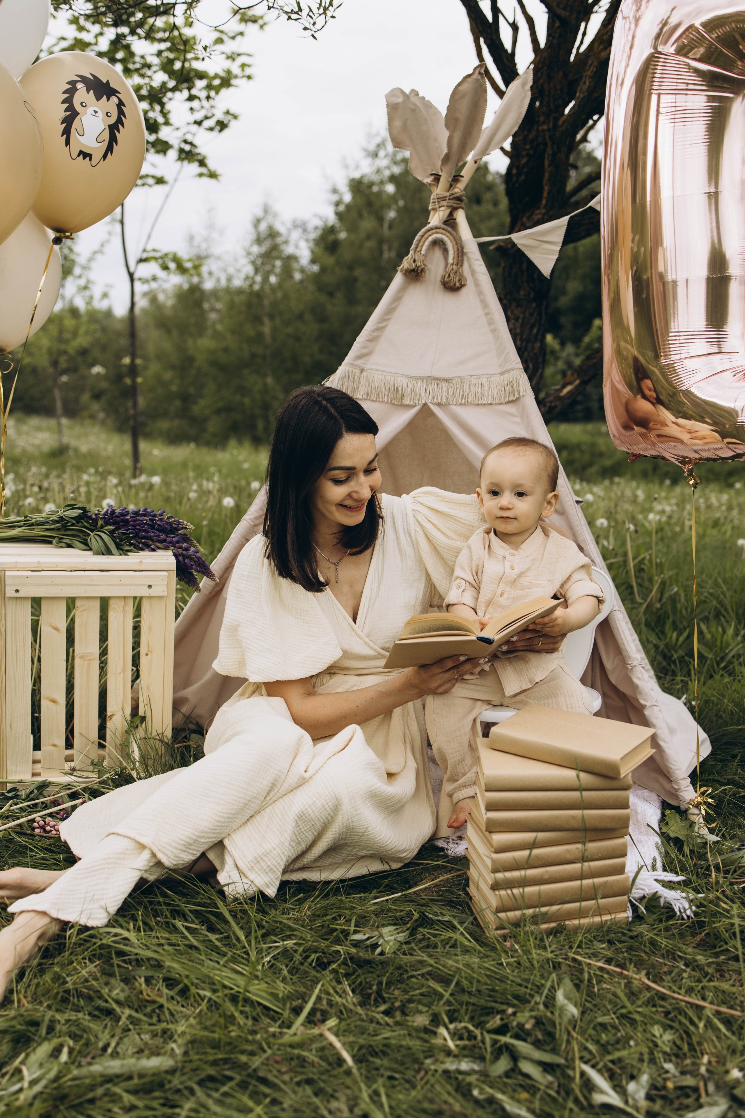 Маша, Женя, Ариана и Мирон. Семейный фотограф в Москве Виктория Ястребинская