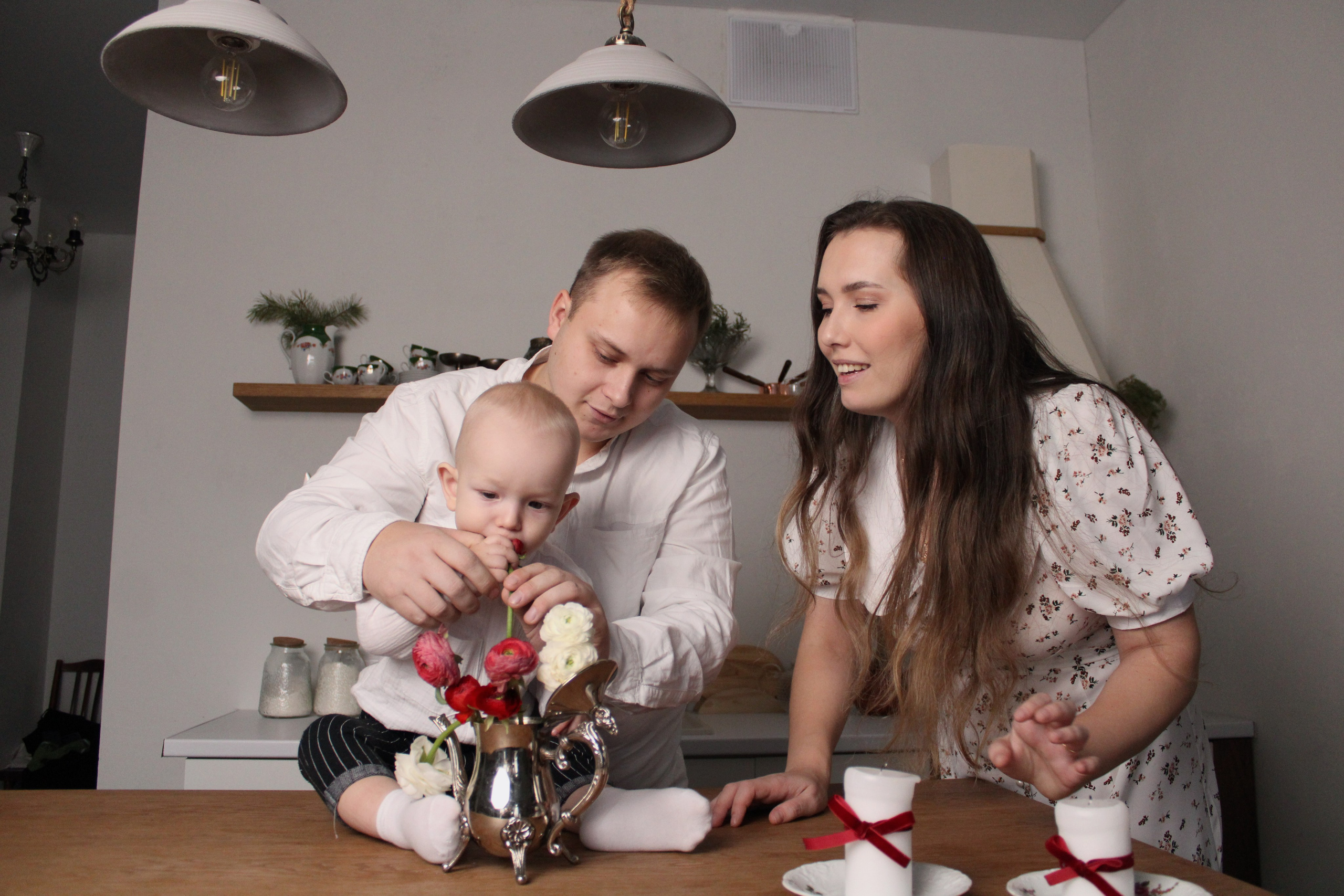 Виолетта, Дима и Саша. Фотограф Элла Ефимова