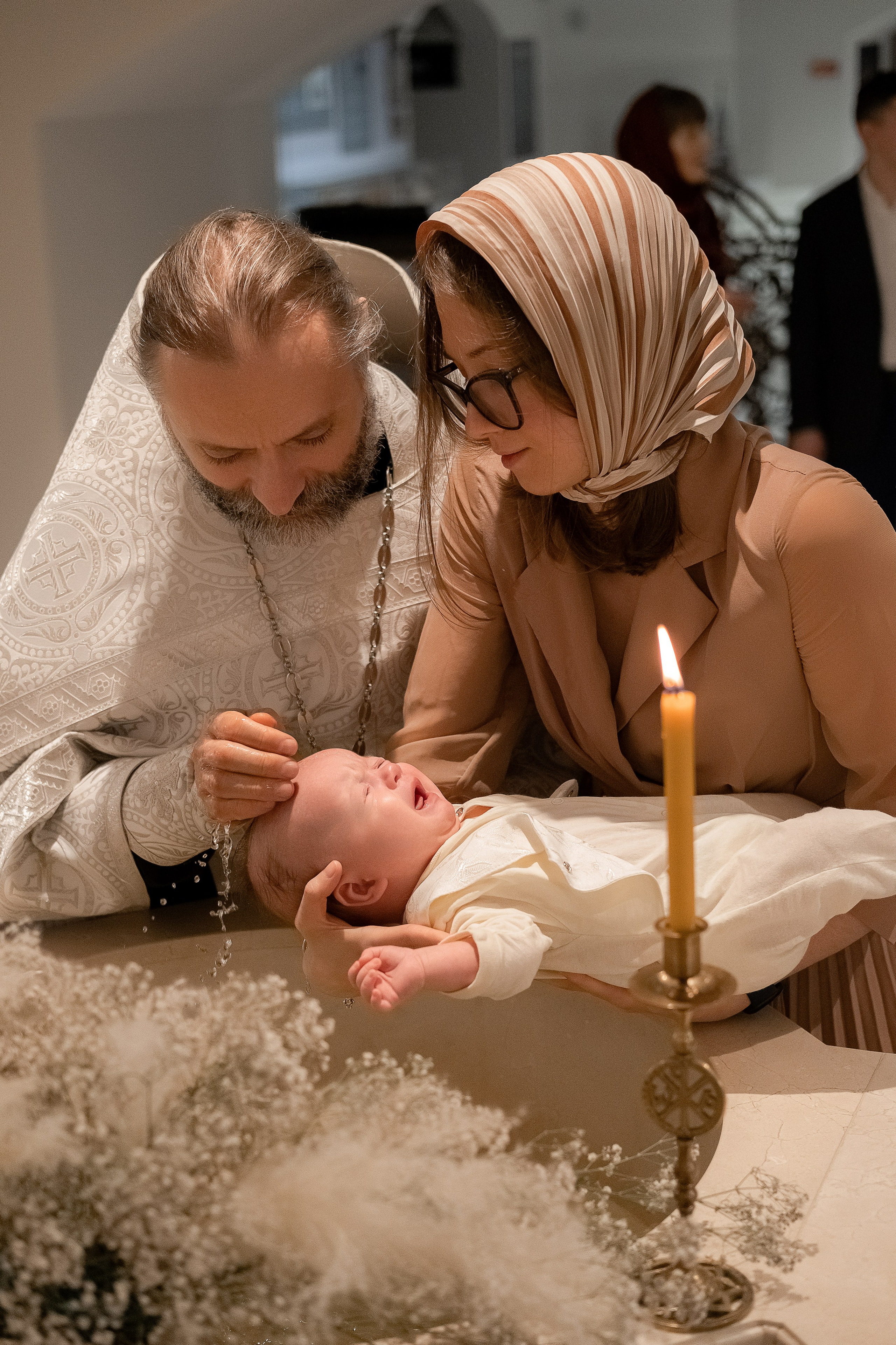 Таинство крещения. Семейный и женский фотограф в Санкт-Петербурге