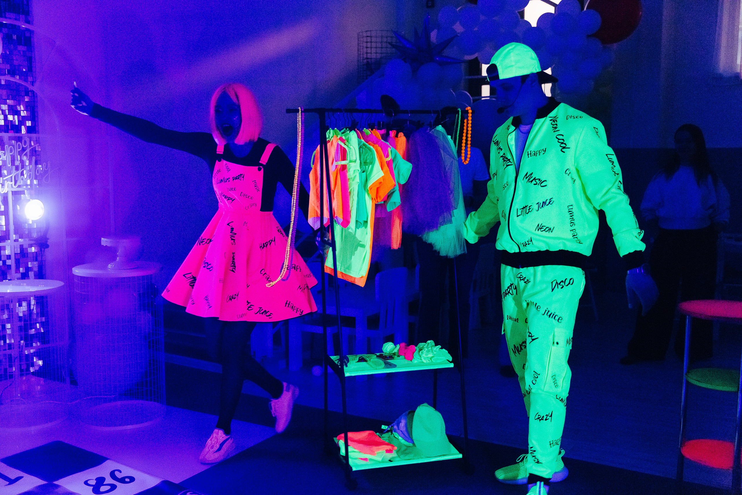 Неоновая вечеринка. Фотограф в Красноярске Любовь Малеева