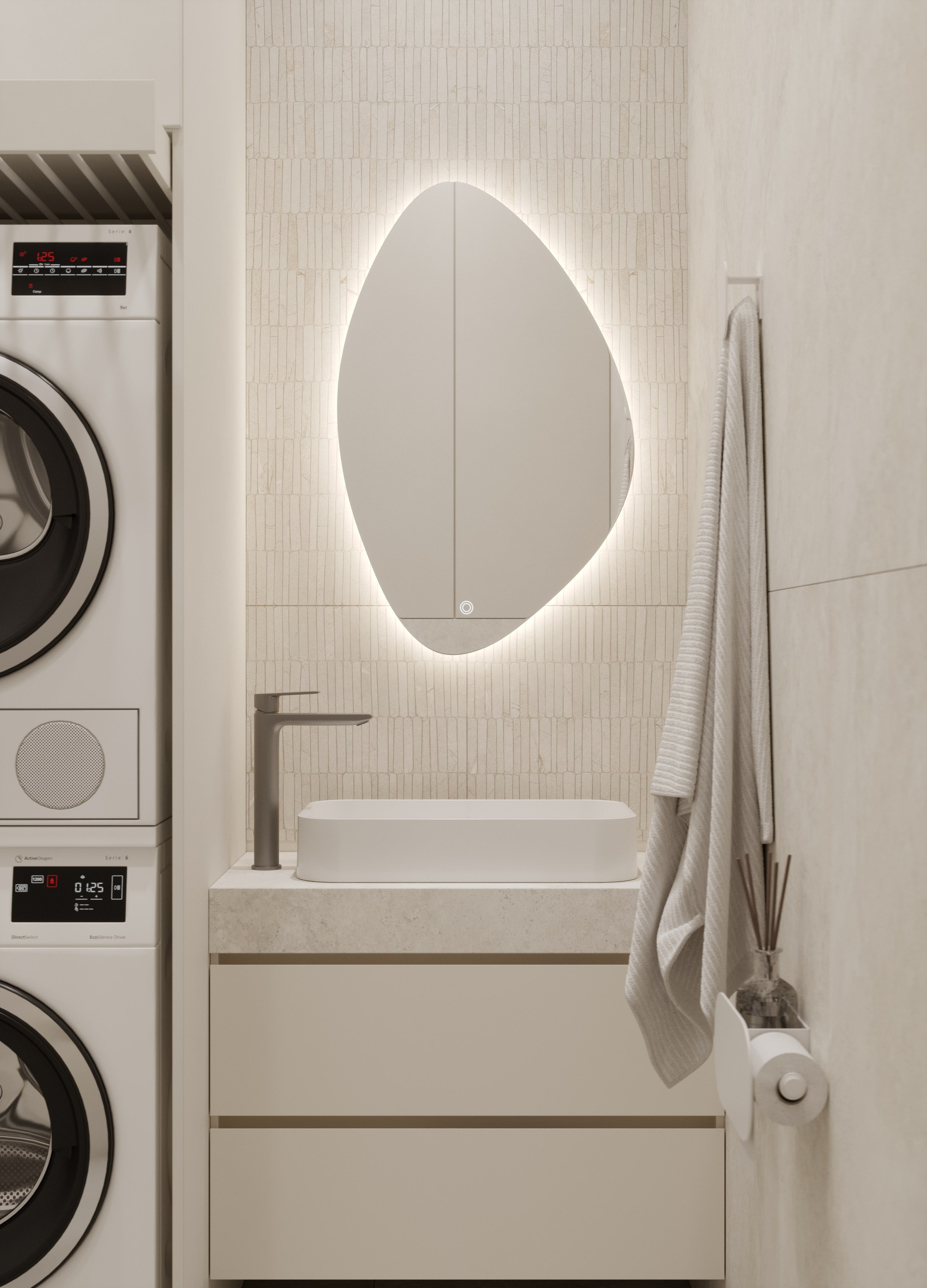 ЖК Остров — 66 м². AIST ROOM design bureau