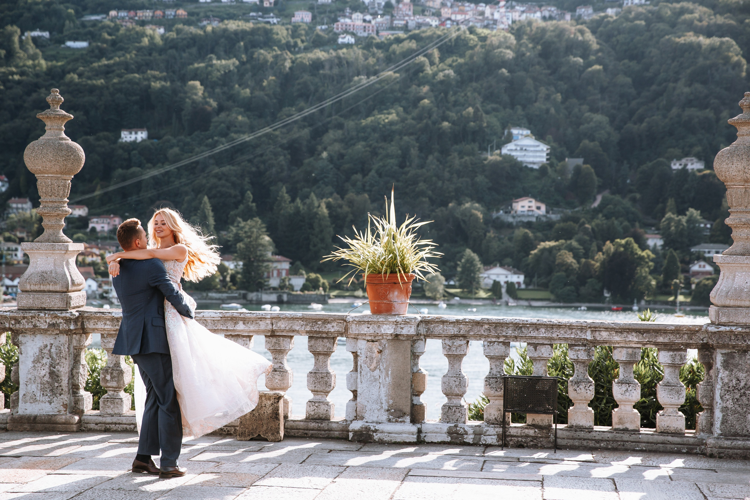 Свадьба в Италии (озеро Маджоре). Фотограф и видеограф Анна Домашенко