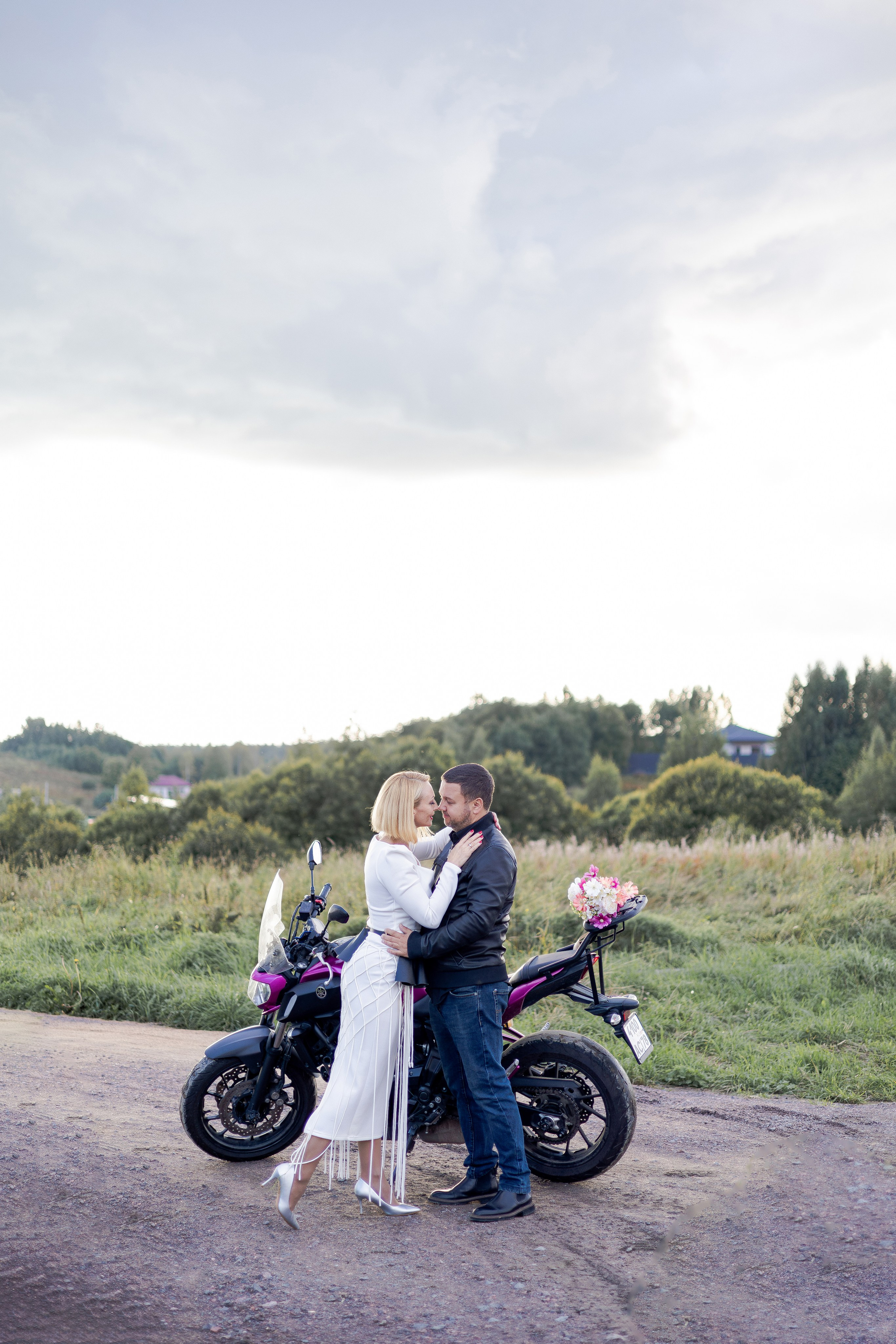 Love Story — любовь на мотоцикле. Свадебный и семейный фотограф в Санкт-Петербурге Макеева Наталья