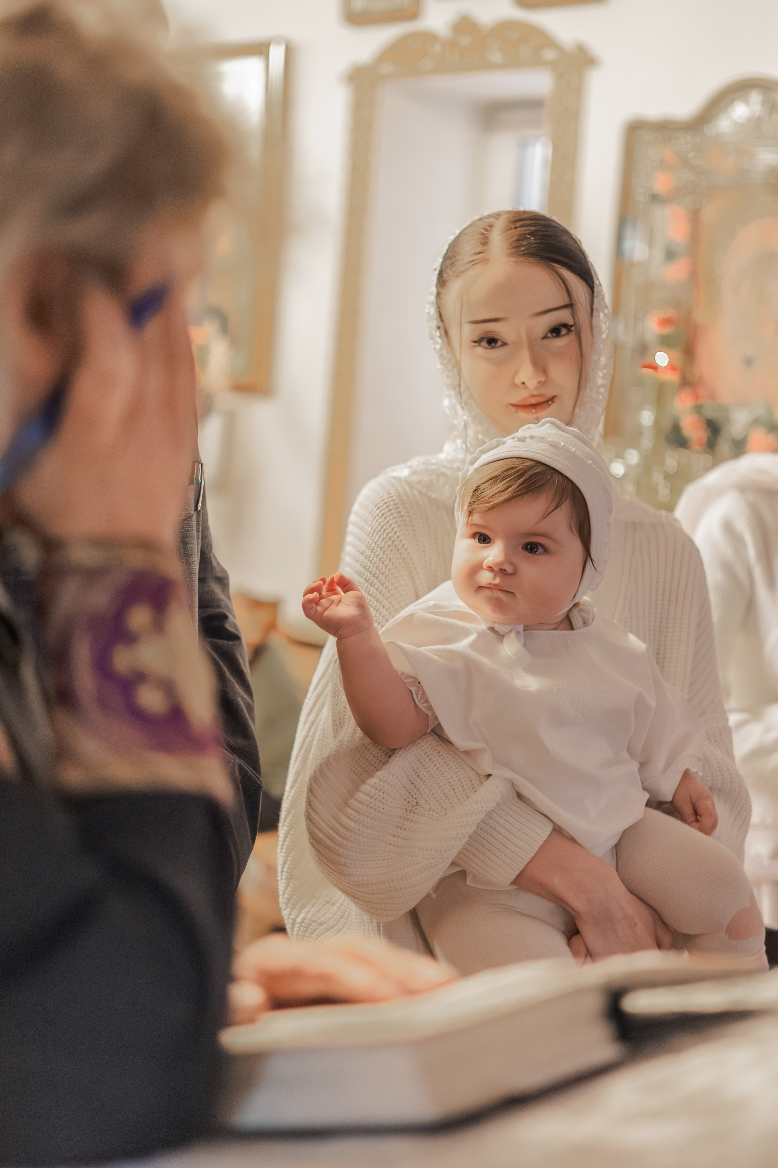 Таинство Крещения — Храм Архангела Михаила. Свадебный и семейный фотограф в Санкт-Петербурге Макеева Наталья